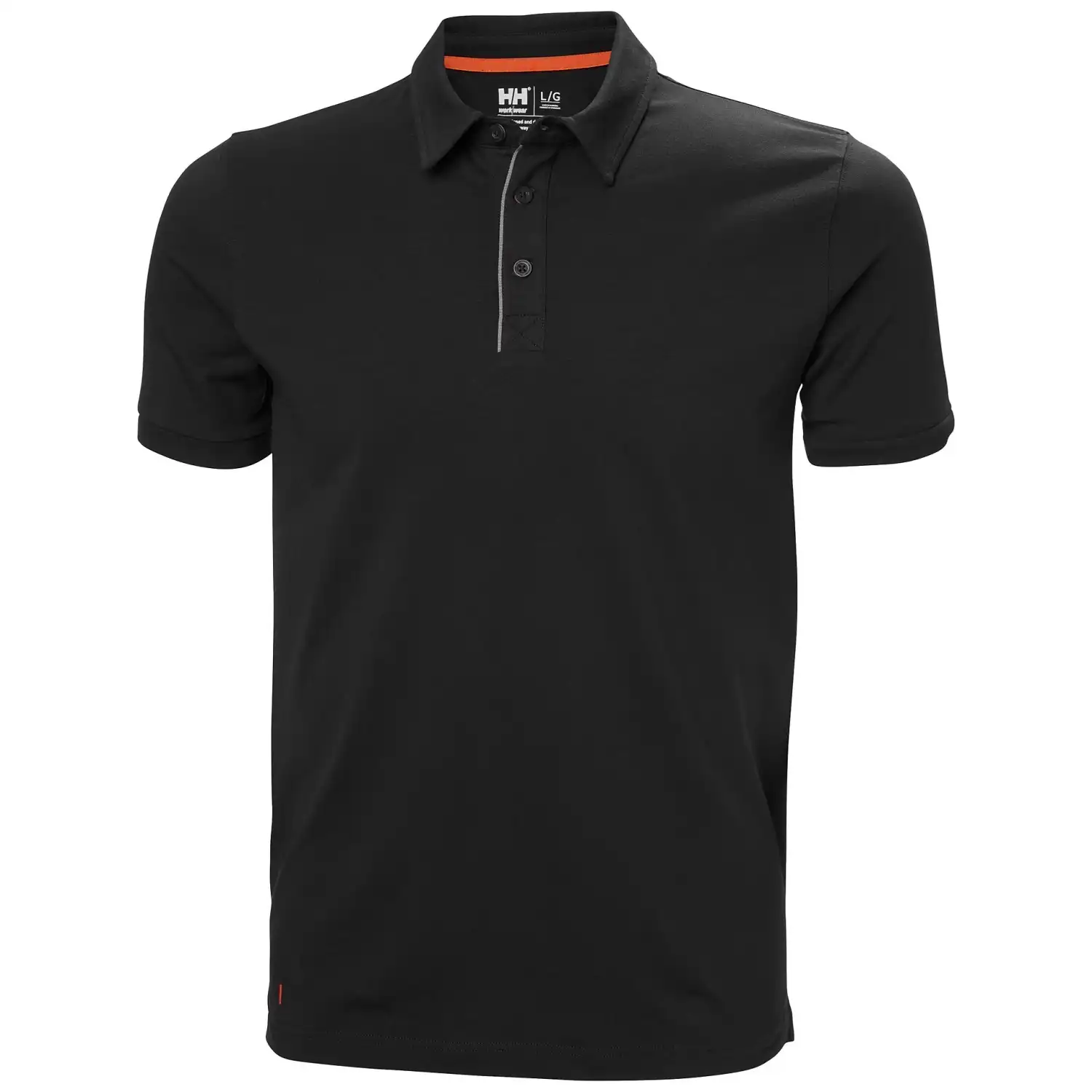 Polo-Shirt "EVO" in schwarz, XXL - Thumbnail 1
