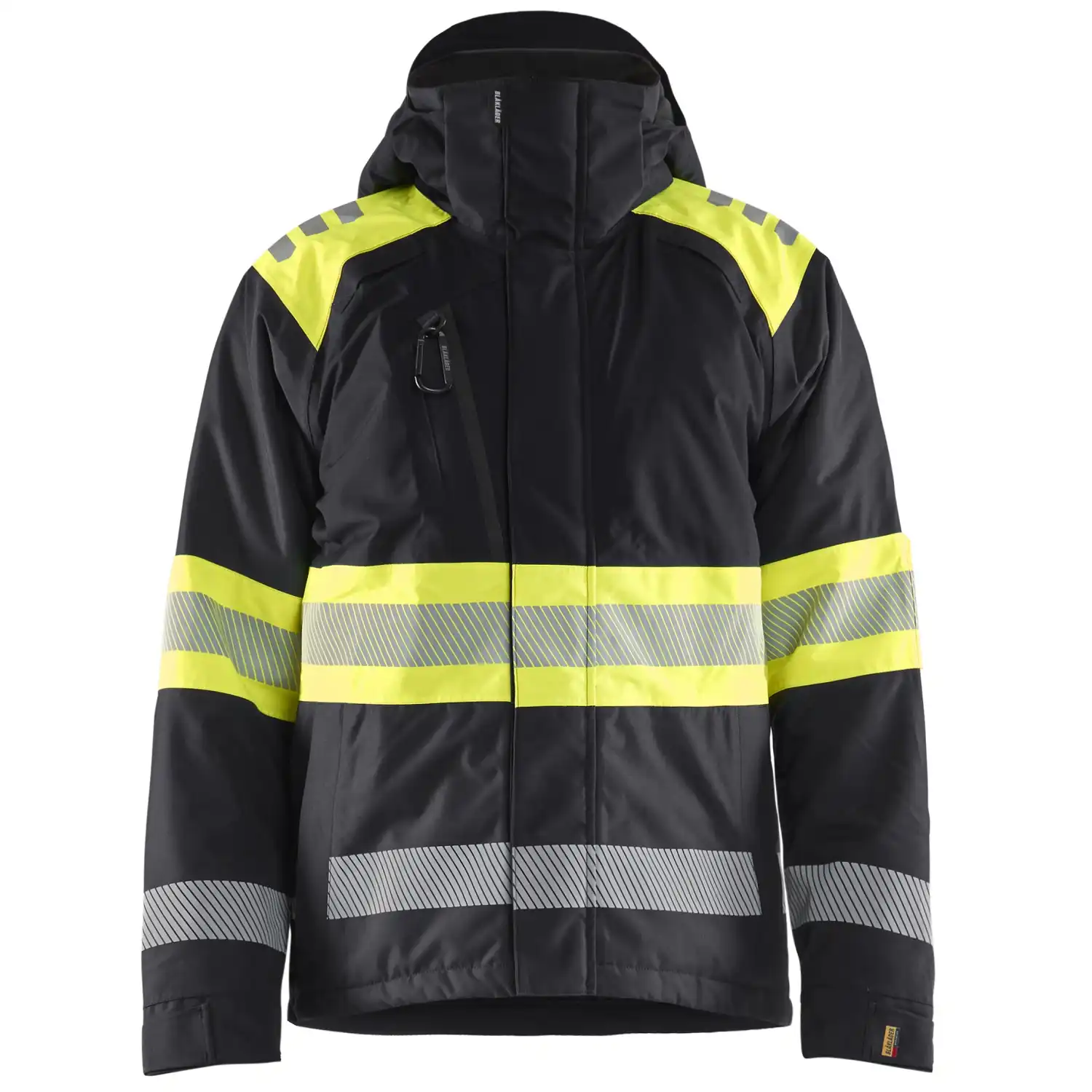 Warnschutz Winterjacke Kl. 1 "4480" in schwarz/gelb, L - Thumbnail 1