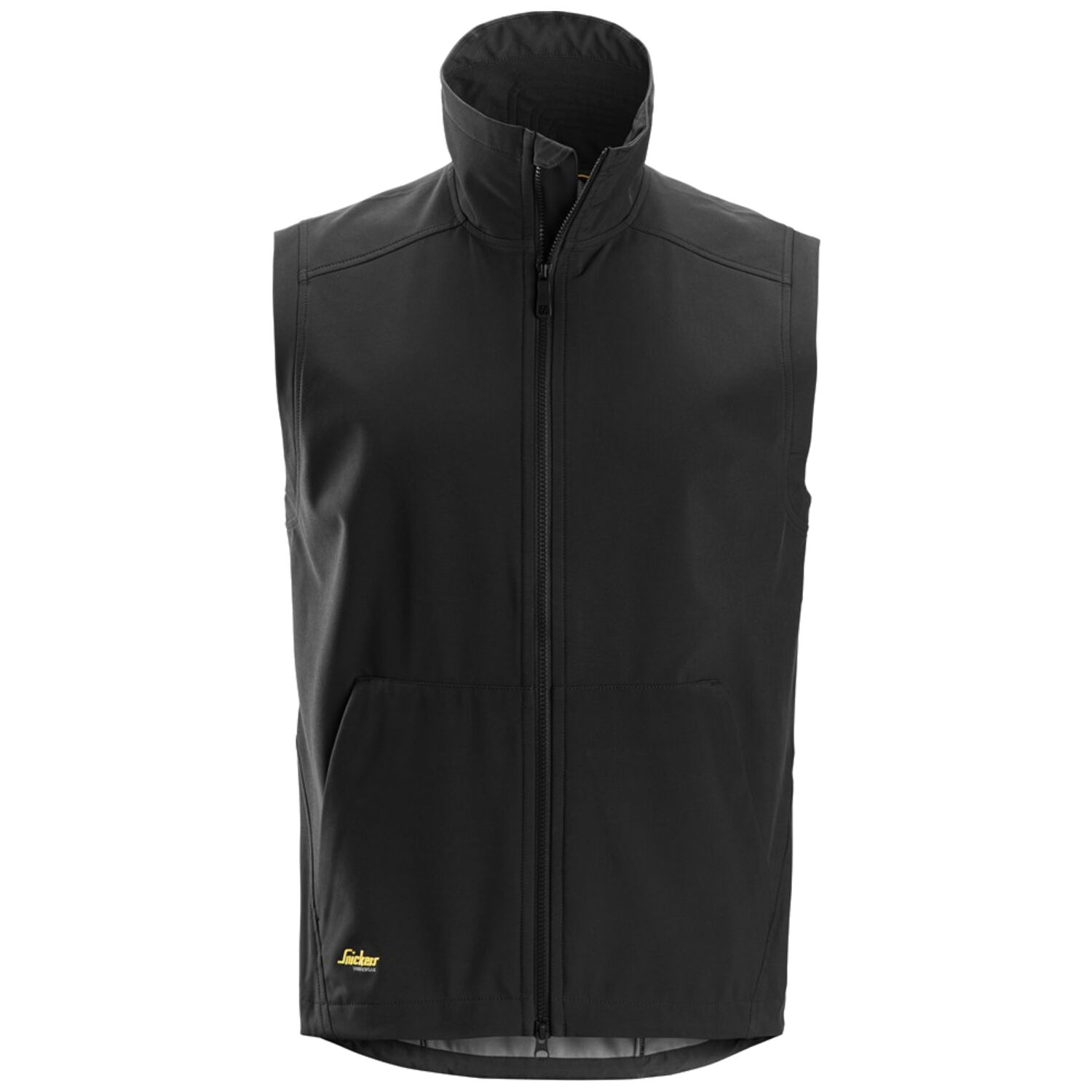Softshell Weste "AllroundWork" in schwarz, L - Thumbnail 1