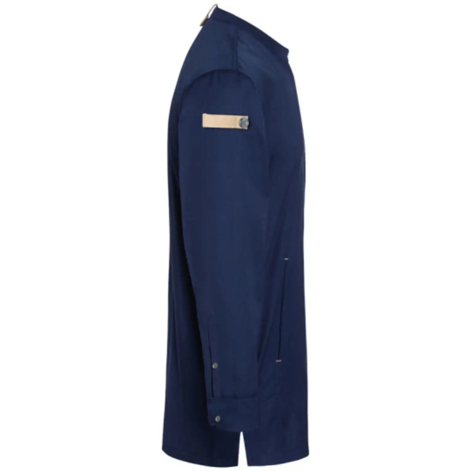 Herren Kochjacke "JM 35" in stahlblau, 50 - Thumbnail 4