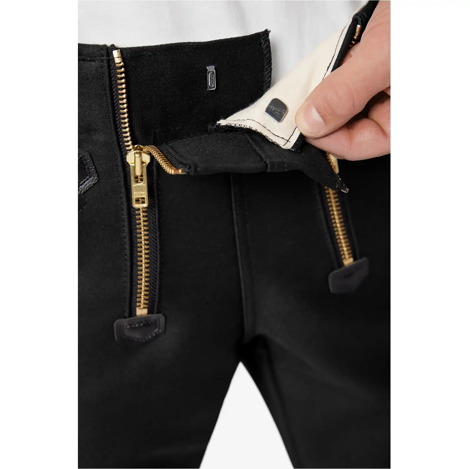 Zunfthose Deutschleder "CHRISTIAN" schwarz in 56 - Thumbnail 4