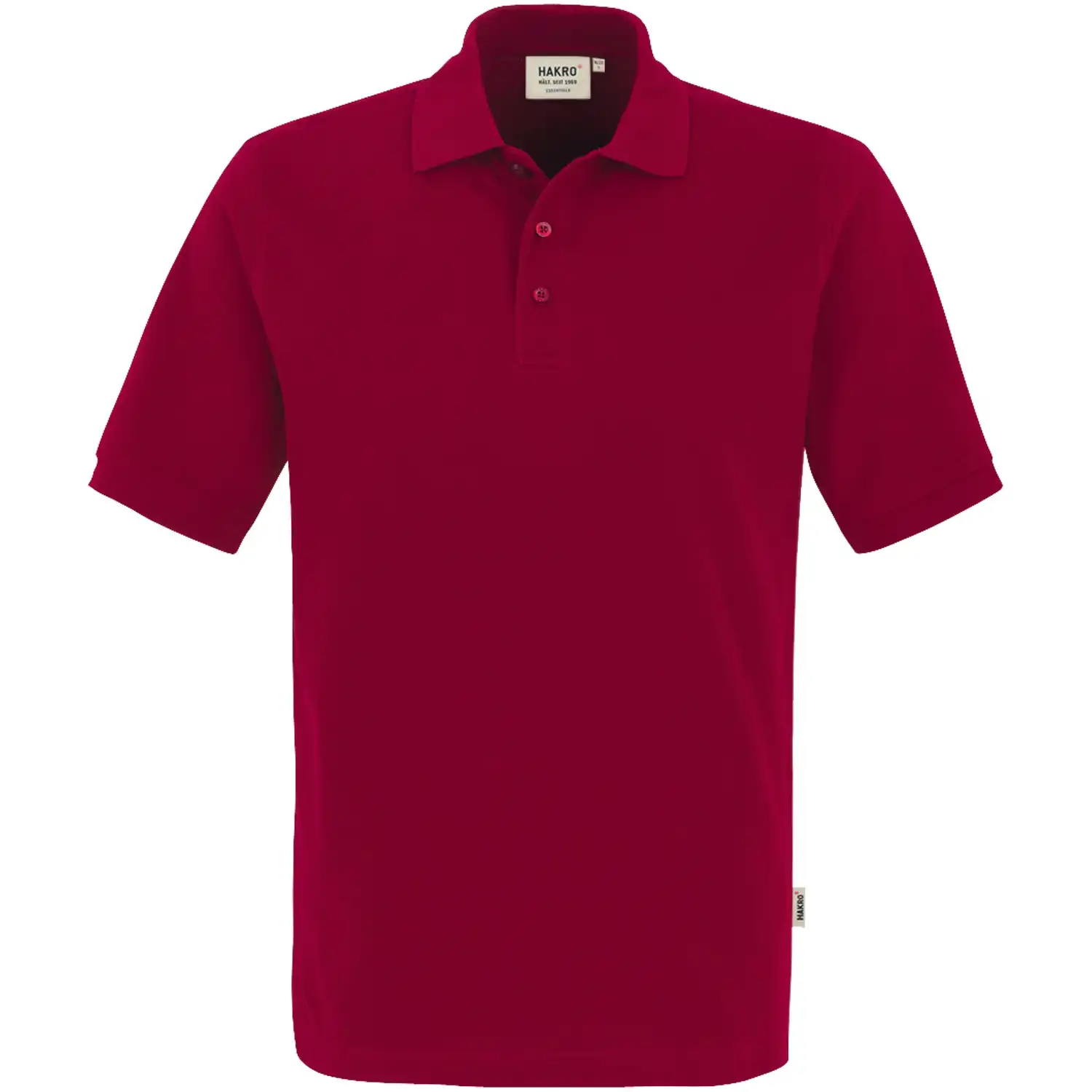 Polo-Shirt "CLASSIC" 810 in weinrot, XL - Bild 1
