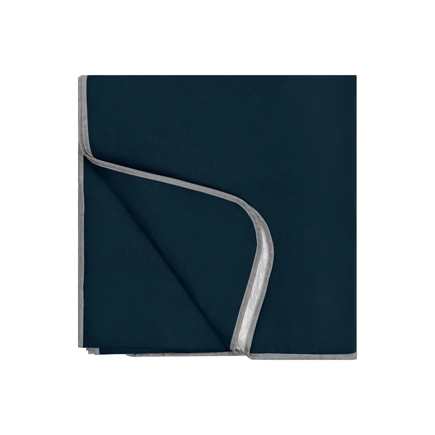 Unisex Picnic Blanket XL in navy - Thumbnail 5