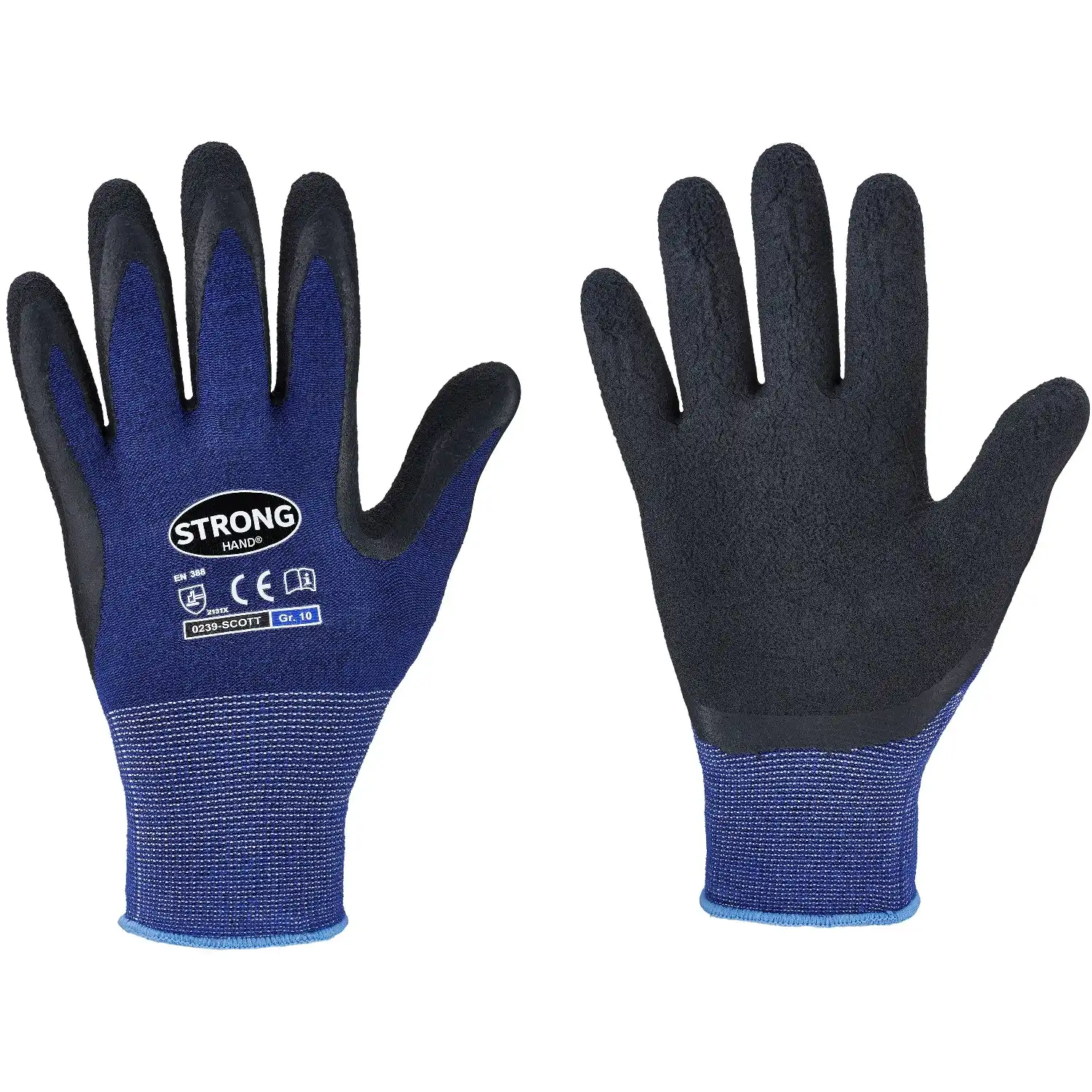 Latex-Montagehandschuhe "SCOTT" in 10 (XL) - Thumbnail 1