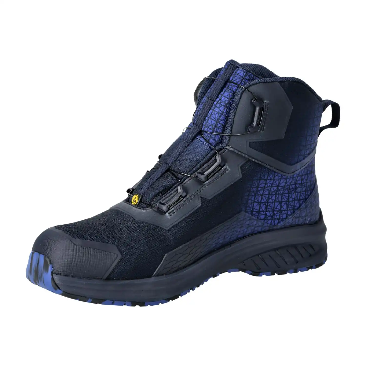 Sicherheitshochschuh S3S "ACCELERATE BOA® Fit System" Schwarzblau/Azurblau in 40 - Thumbnail 1