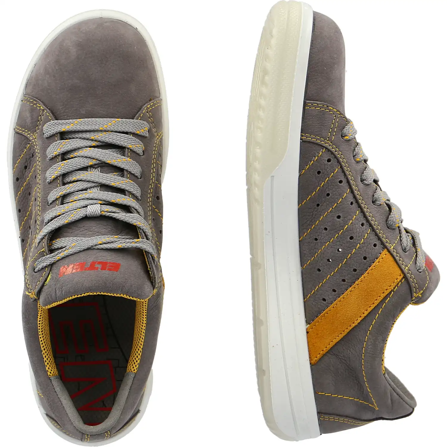 Sicherheitshalbschuhe S1 "BREEZER GREY LOW" ESD L10 in 37 - Thumbnail 2