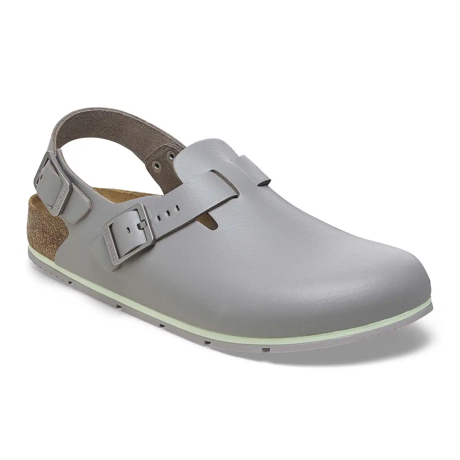 Clogs "Tokio PRO" normal gun metal in 43 - Thumbnail 1