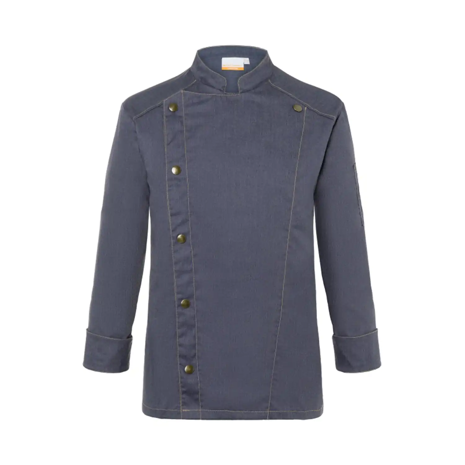 Herren Kochjacke Jeans "JM 24" in 50, vintage schwarz - Thumbnail 1