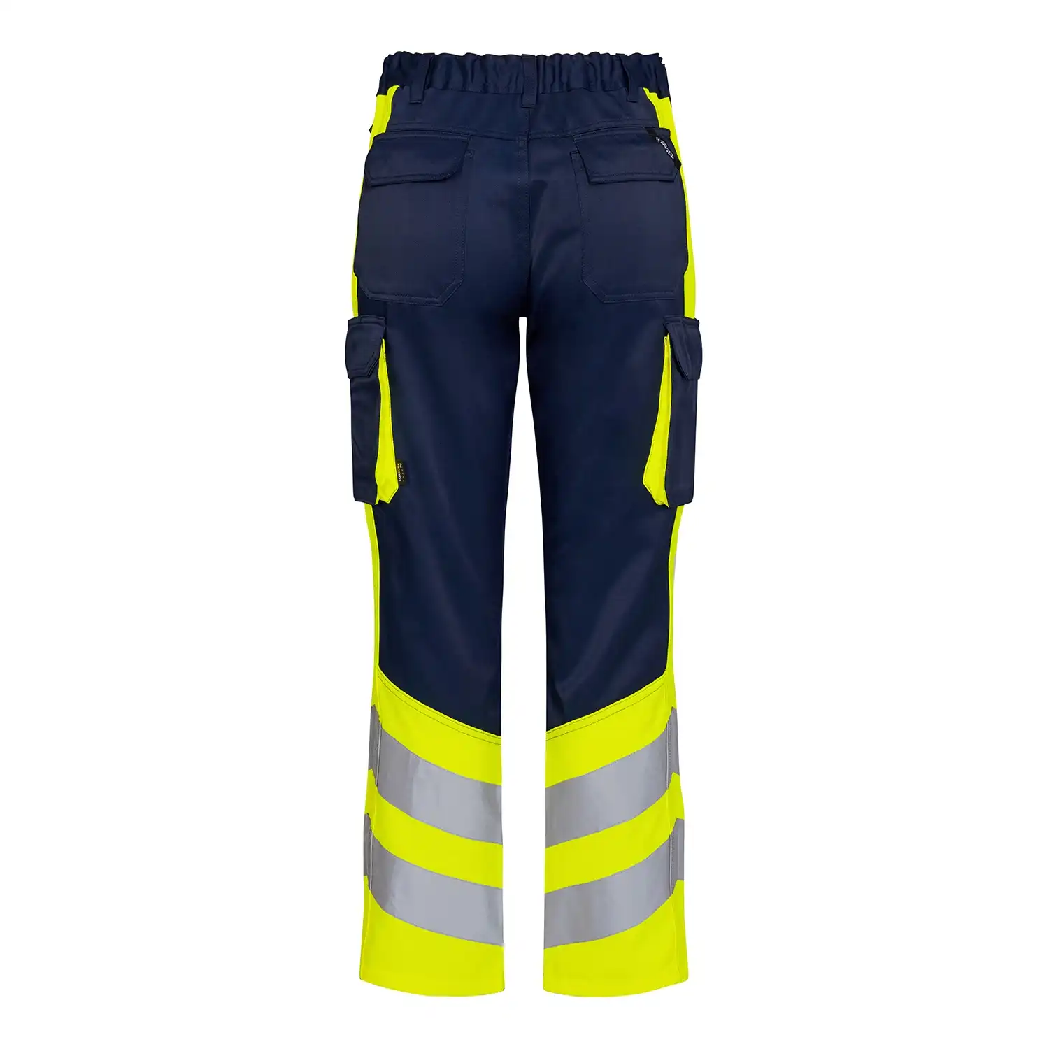 Warnschutz Bundhose "2547-319" Safety leicht Kl. 1 in marine/warngelb, 48 - Thumbnail 2