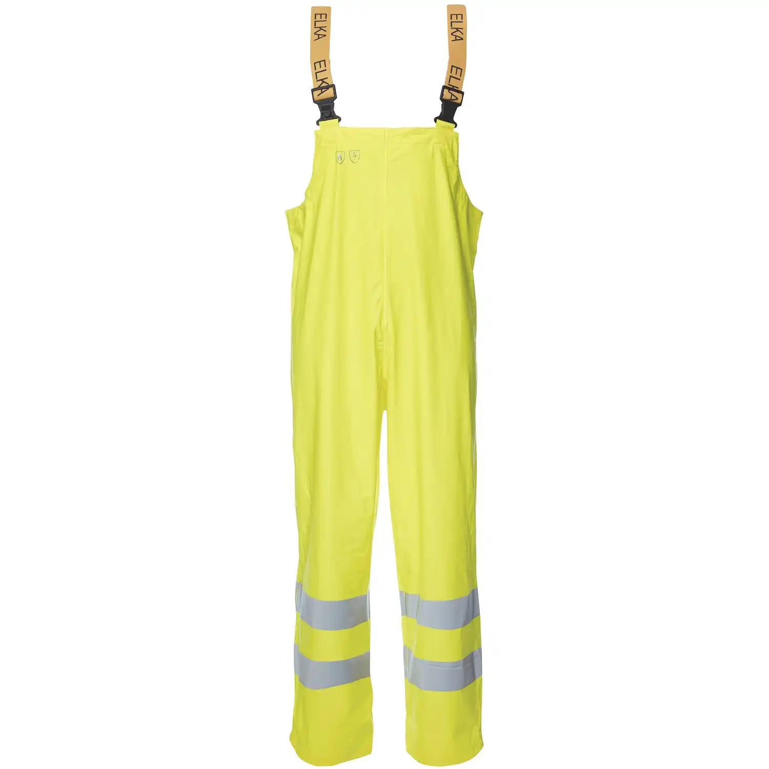 Multinorm PU Regenlatzhose "028850R" SecureTech Multinorm in warngelb, XL - Bild 1