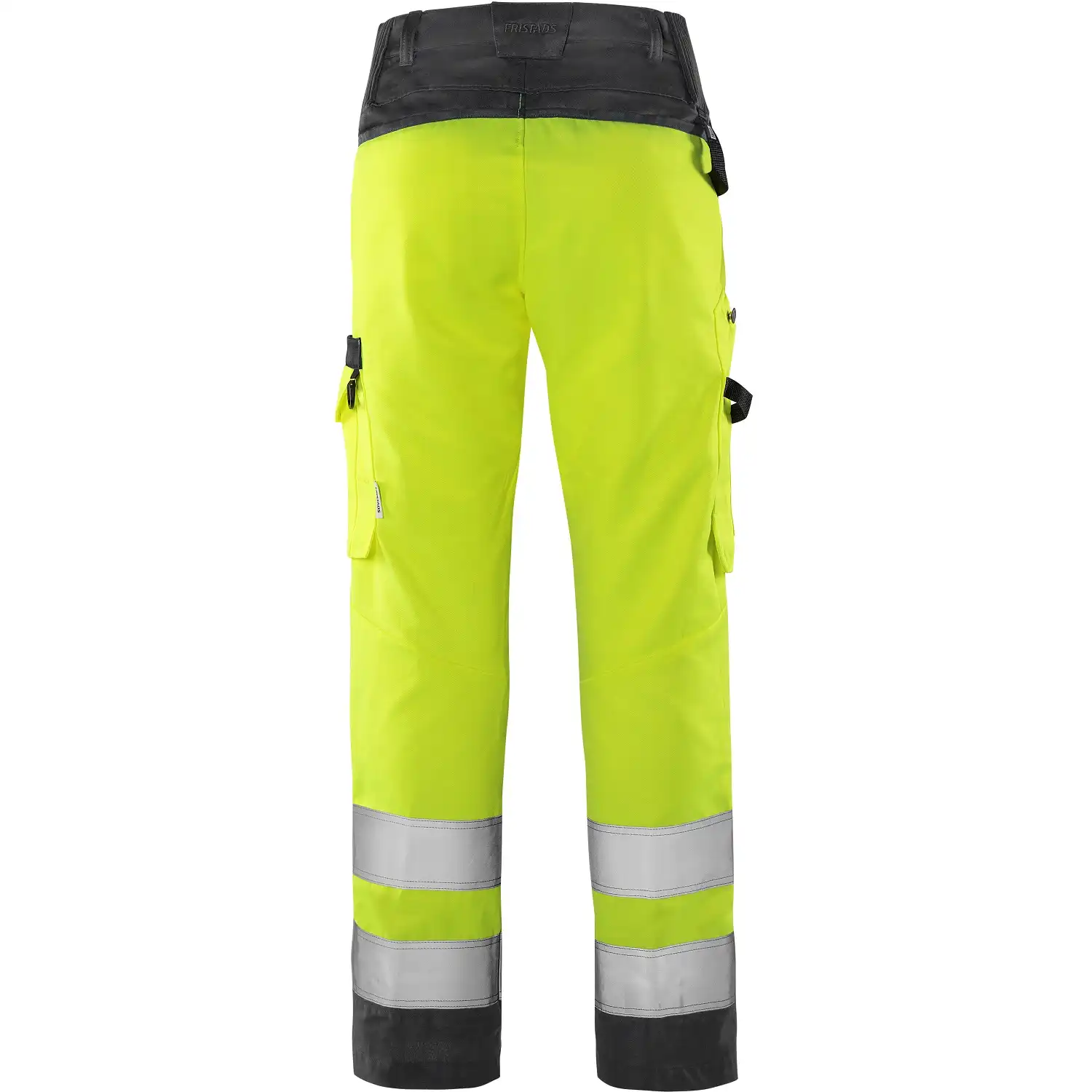 Damen Warnschutz Bundhose Kl. 2 "2642 GPLU" Green Trofta in gelb/schwarz, R38 - Thumbnail 2