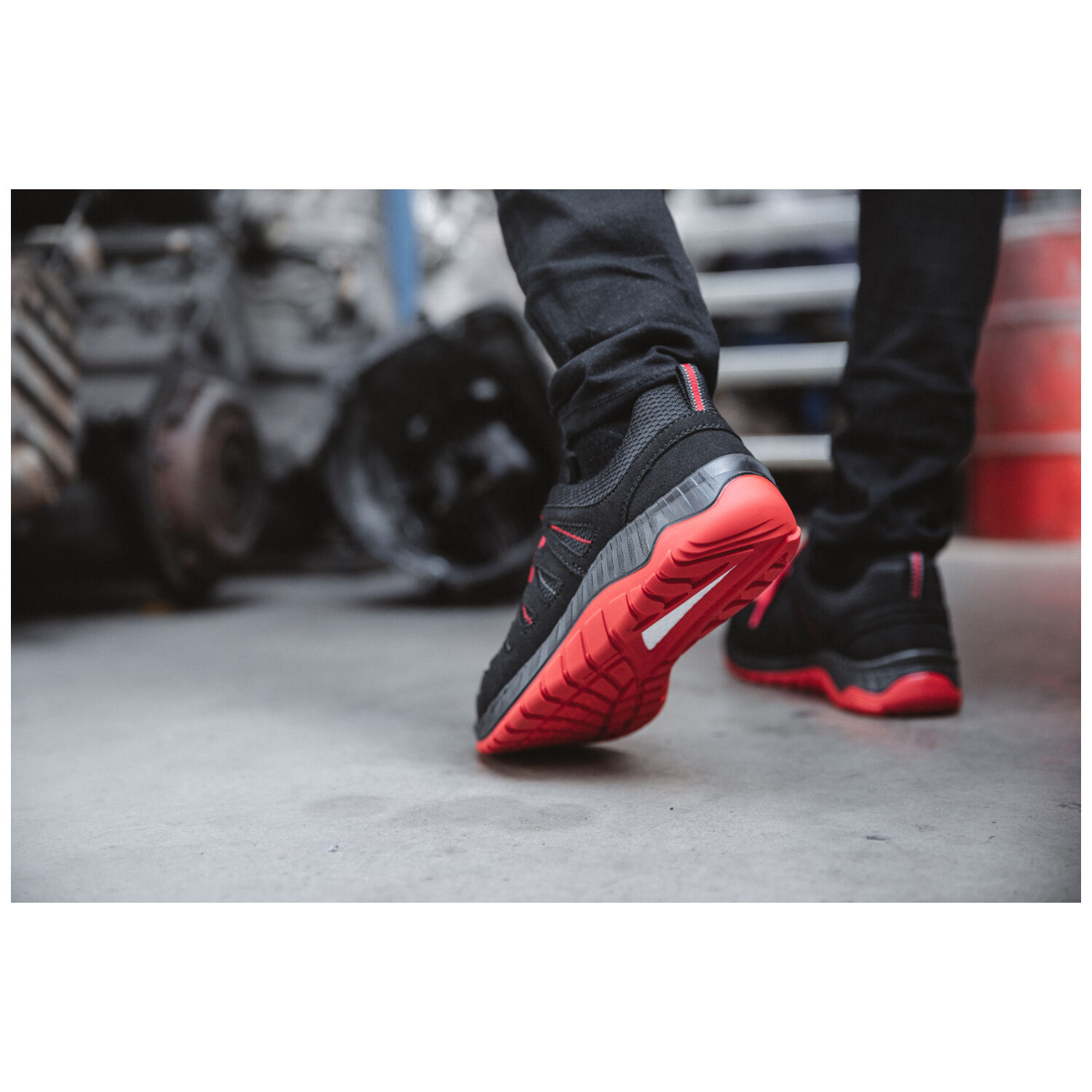 Sicherheitshalbschuhe S3 "MADDOX black low" WELLMAXX in 43 - Thumbnail 4