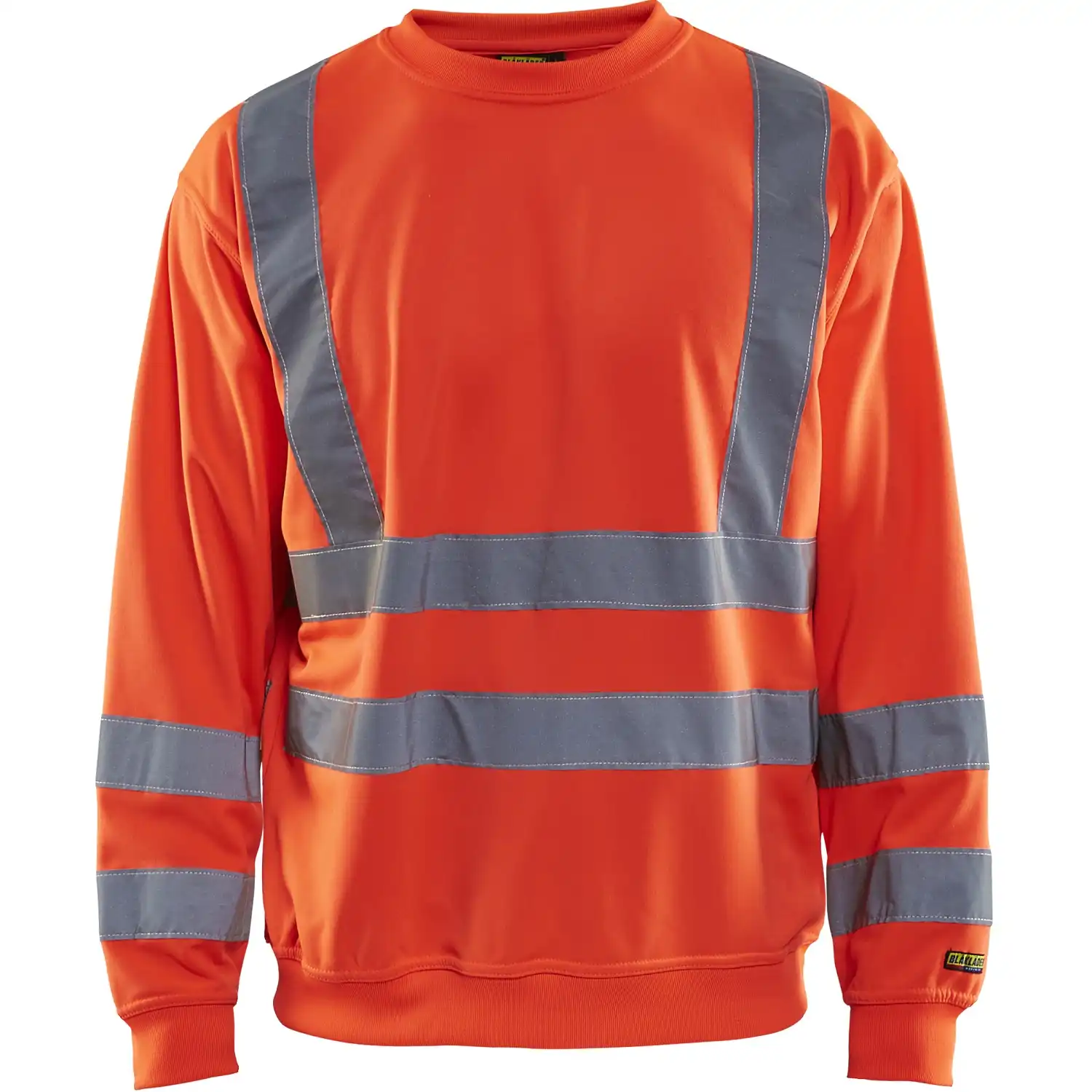 Warnschutz Pullover "3341" in 3XL, Rot - Thumbnail 1
