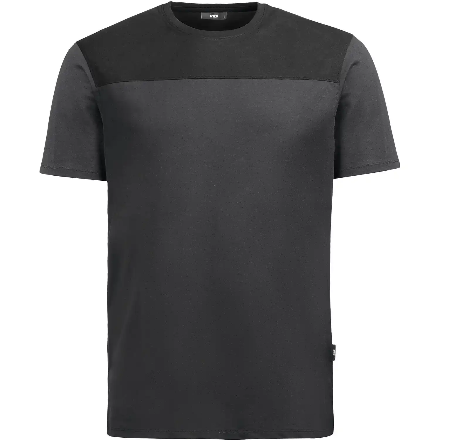 T-Shirt "KNUT" in anthrazit/schwarz, XXL - Bild 1