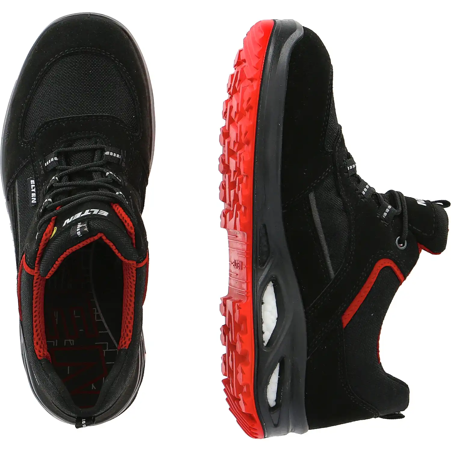 Damen Sicherheitshalbschuhe S3 "HANNAH XXTL BLACK-RED LOW" in 38 - Thumbnail 2