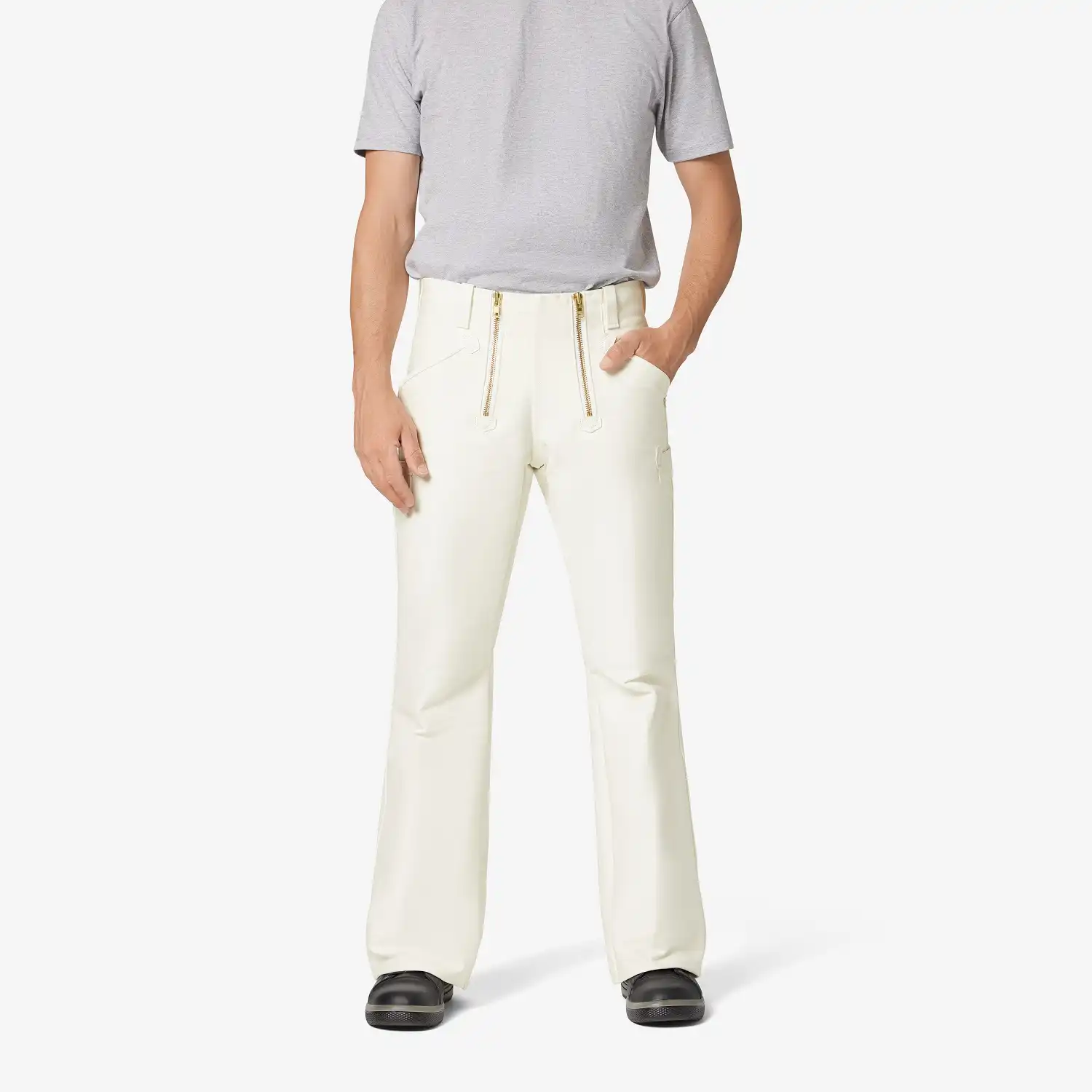 Zunfthose Zwirn-Doppel-Pilot "INGO" in 23, Weiß - Thumbnail 2