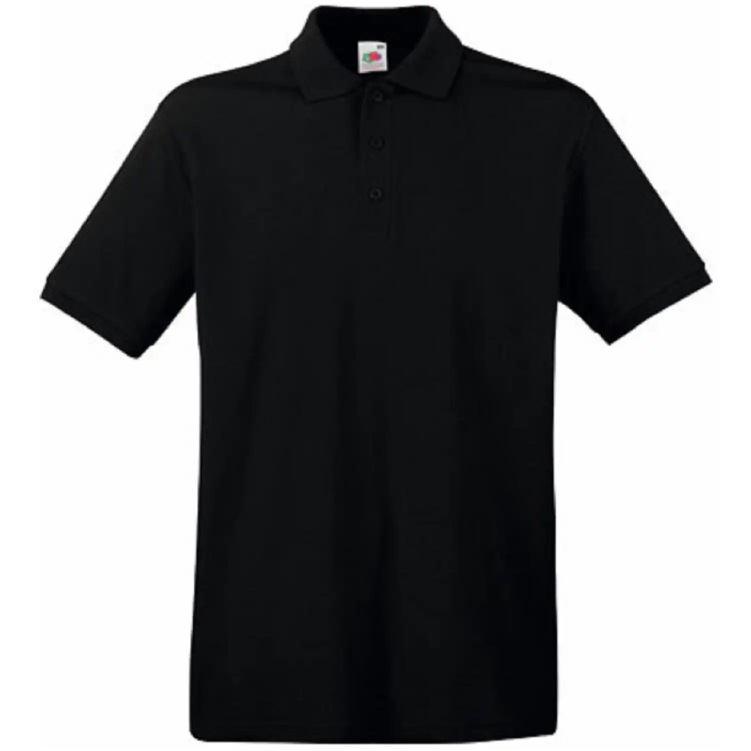 Polo-Shirt "F511N" Screen Star Original in black, L - Thumbnail 1