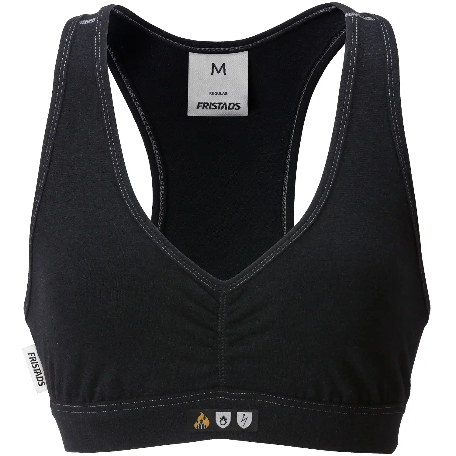 Flammschutz BH "7036 MOF" Flamestat schwarz in L - Thumbnail 1