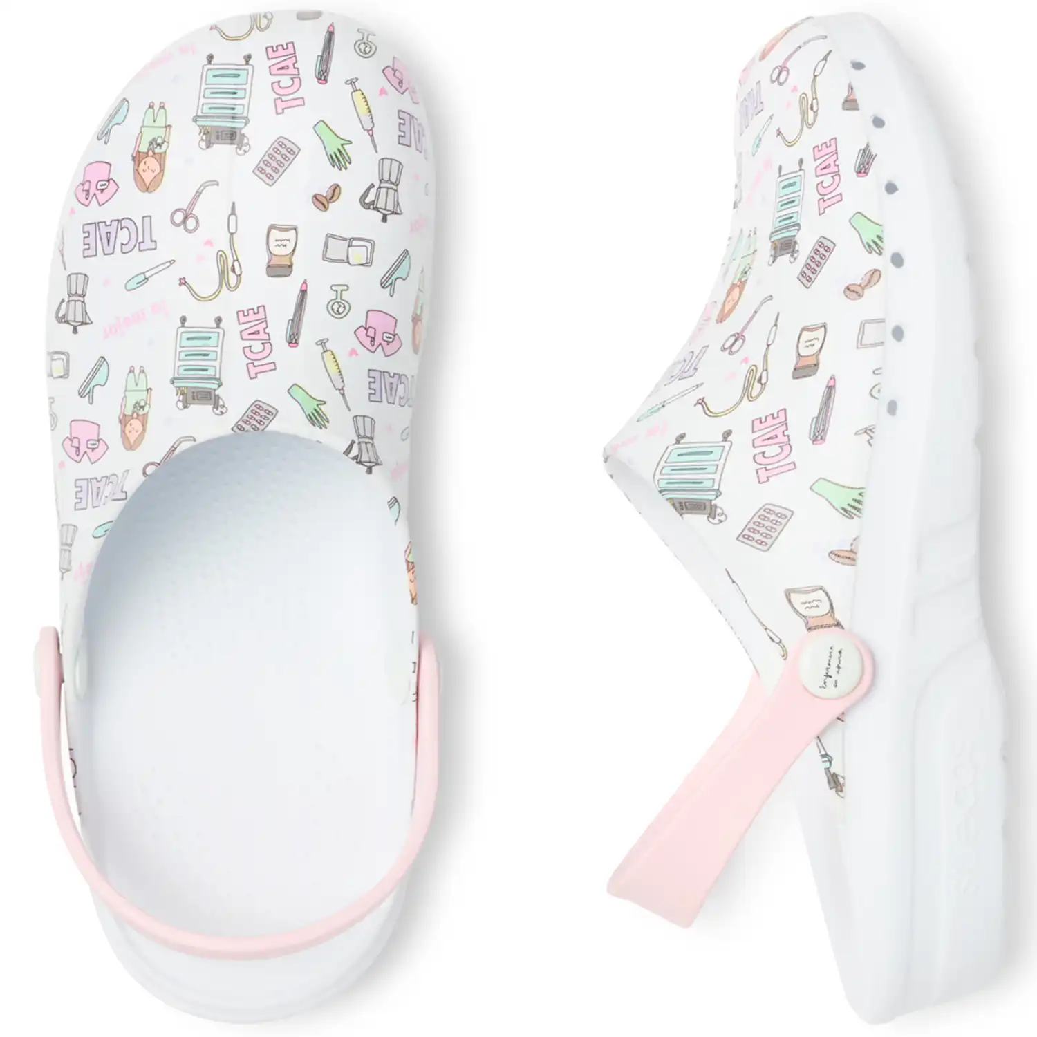 Damen Clogs "ODEN+ PRINT" TCAE in 38 - Thumbnail 5
