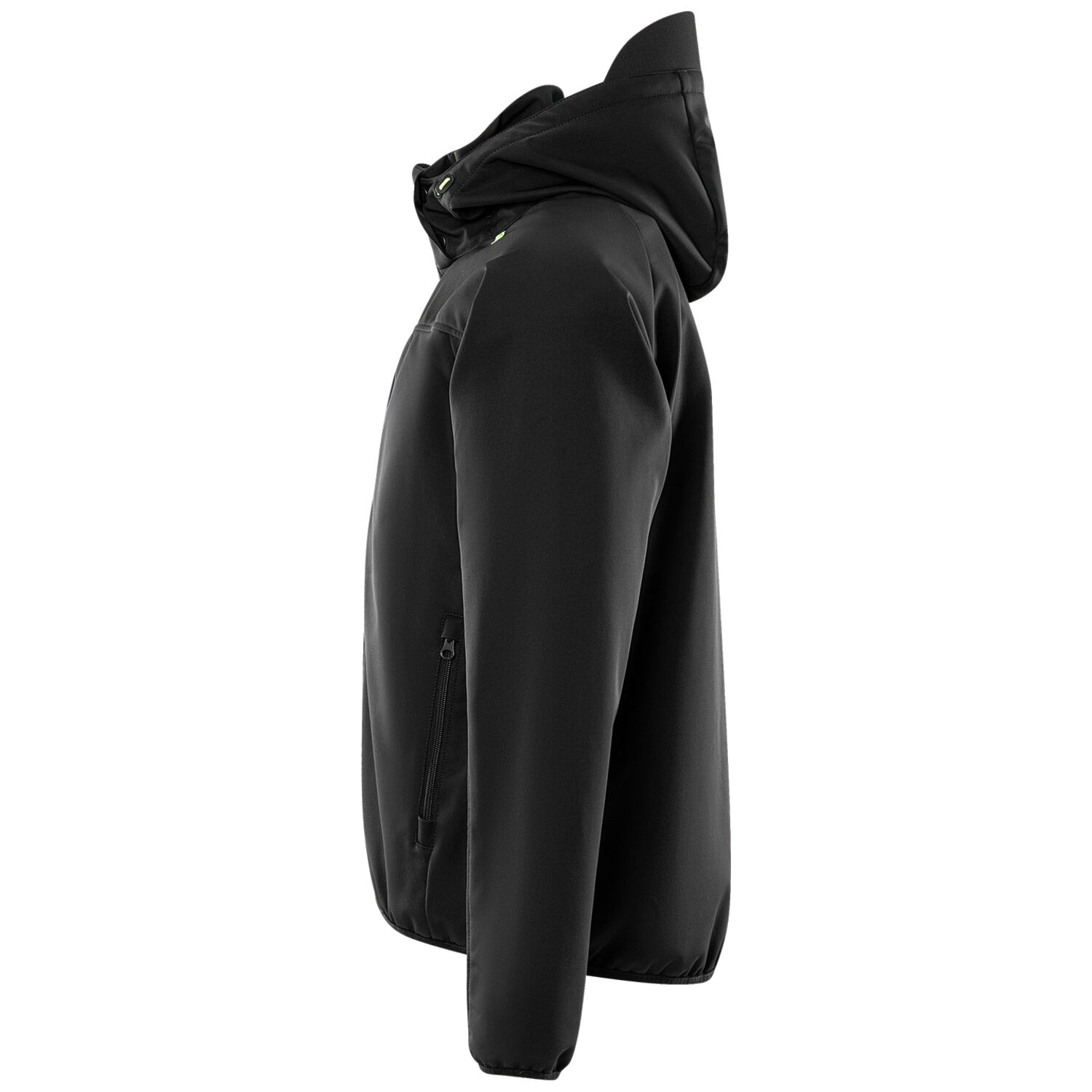 Softshell-Jacke "4655 GBF" in schwarz/gelb, XXS - Thumbnail 2