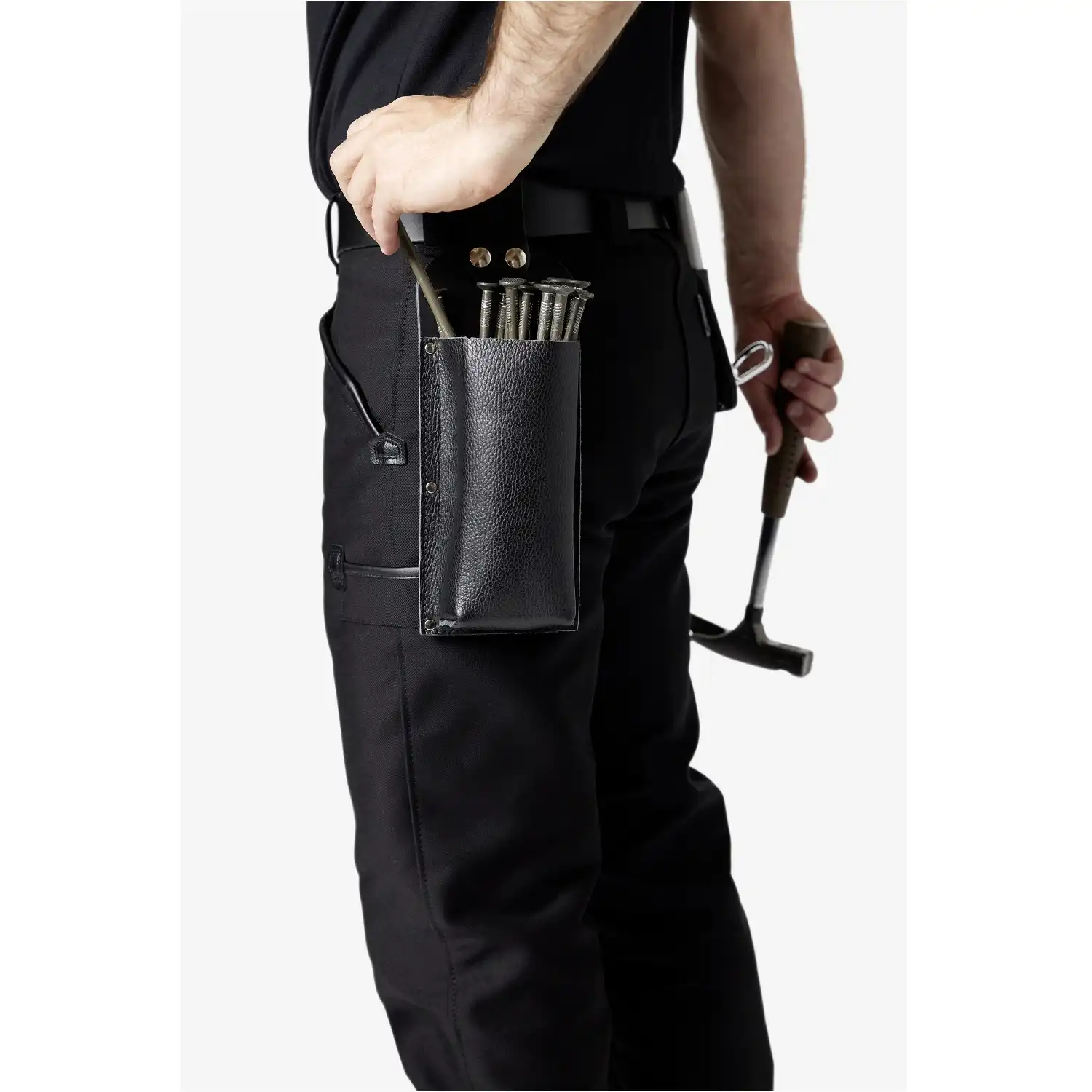 Langnageltasche "SEPP" schwarz - Thumbnail 6