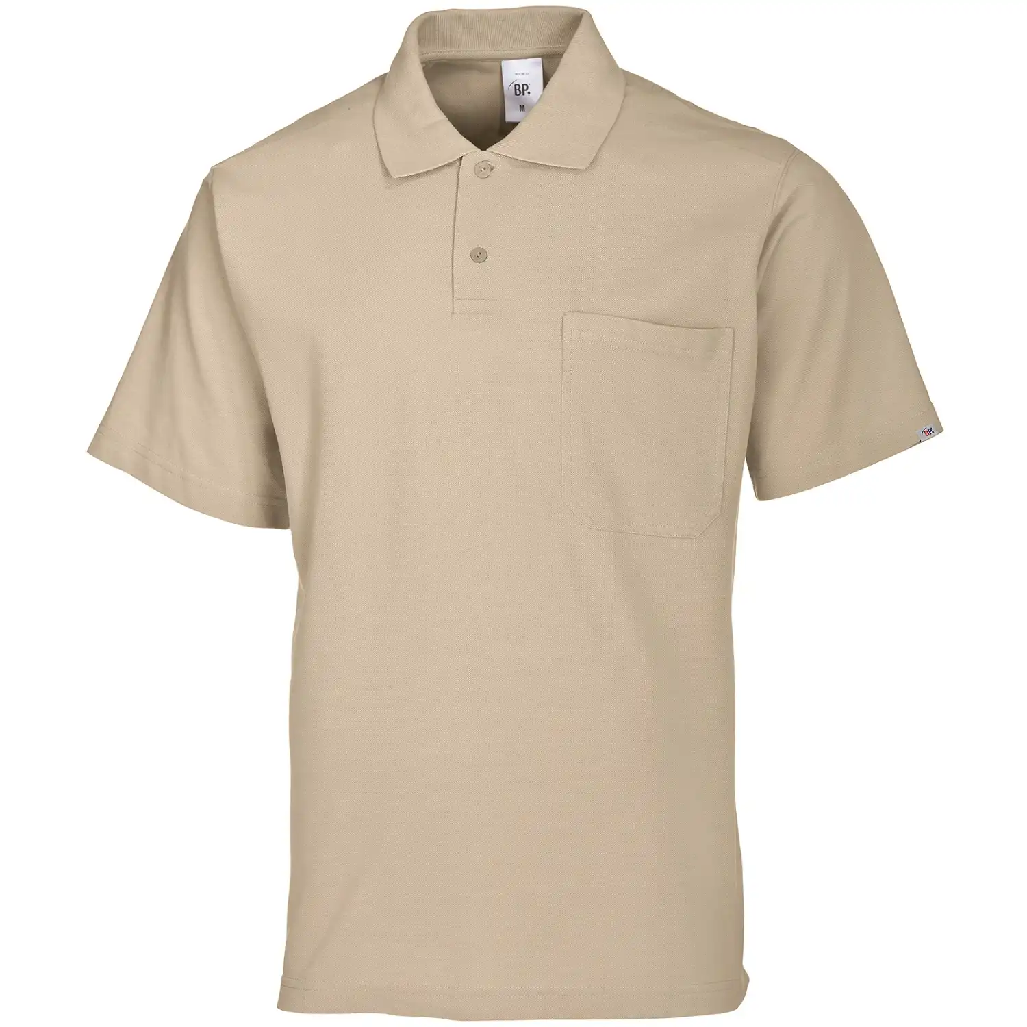 Poloshirt Unisex "1612" in beige, XL - Thumbnail 1