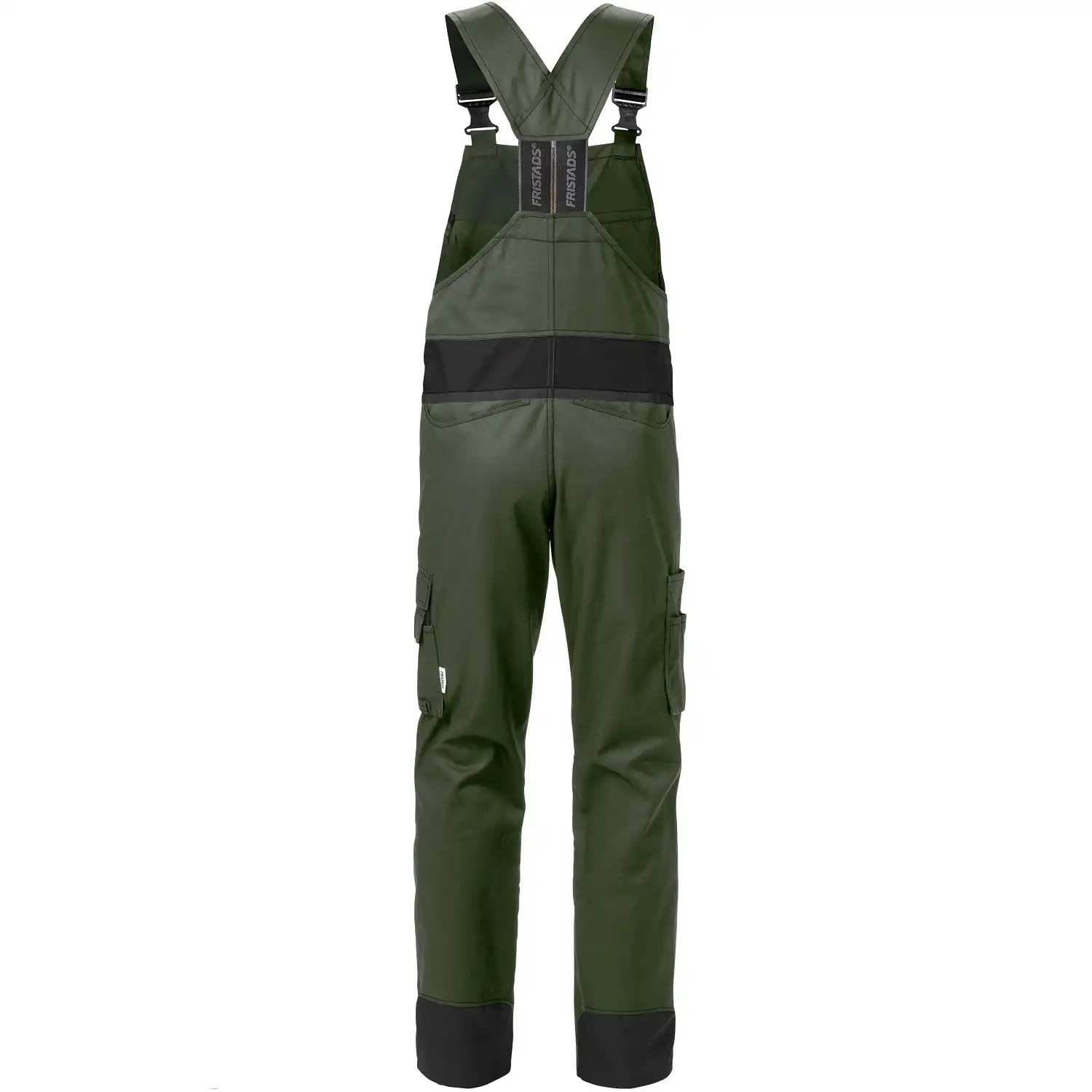 Latzhose "1555 STFP" Fusion Skarup in armygrün/schwarz, C44 - Thumbnail 2