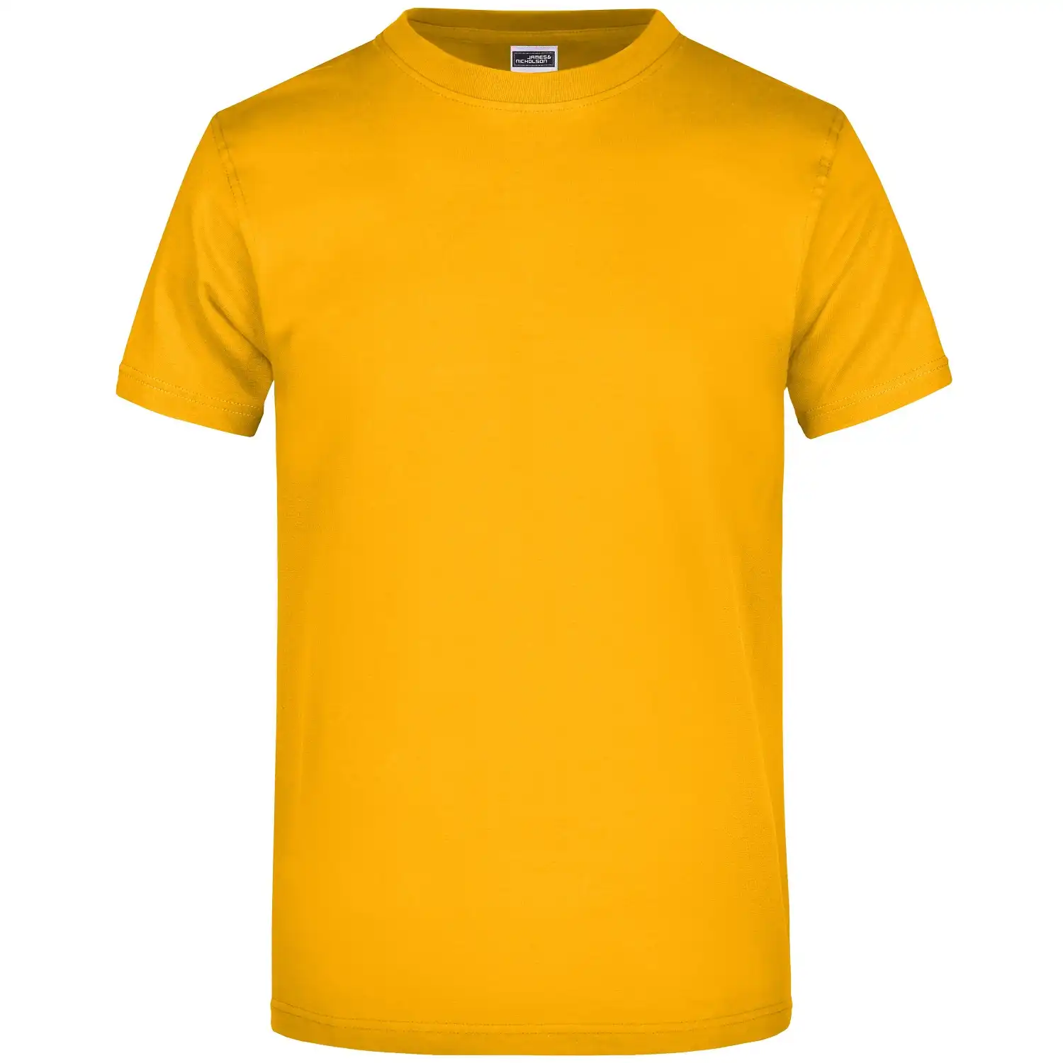 T-Shirt Round-T Heavy "JN002" in gold-yellow, L - Thumbnail 1