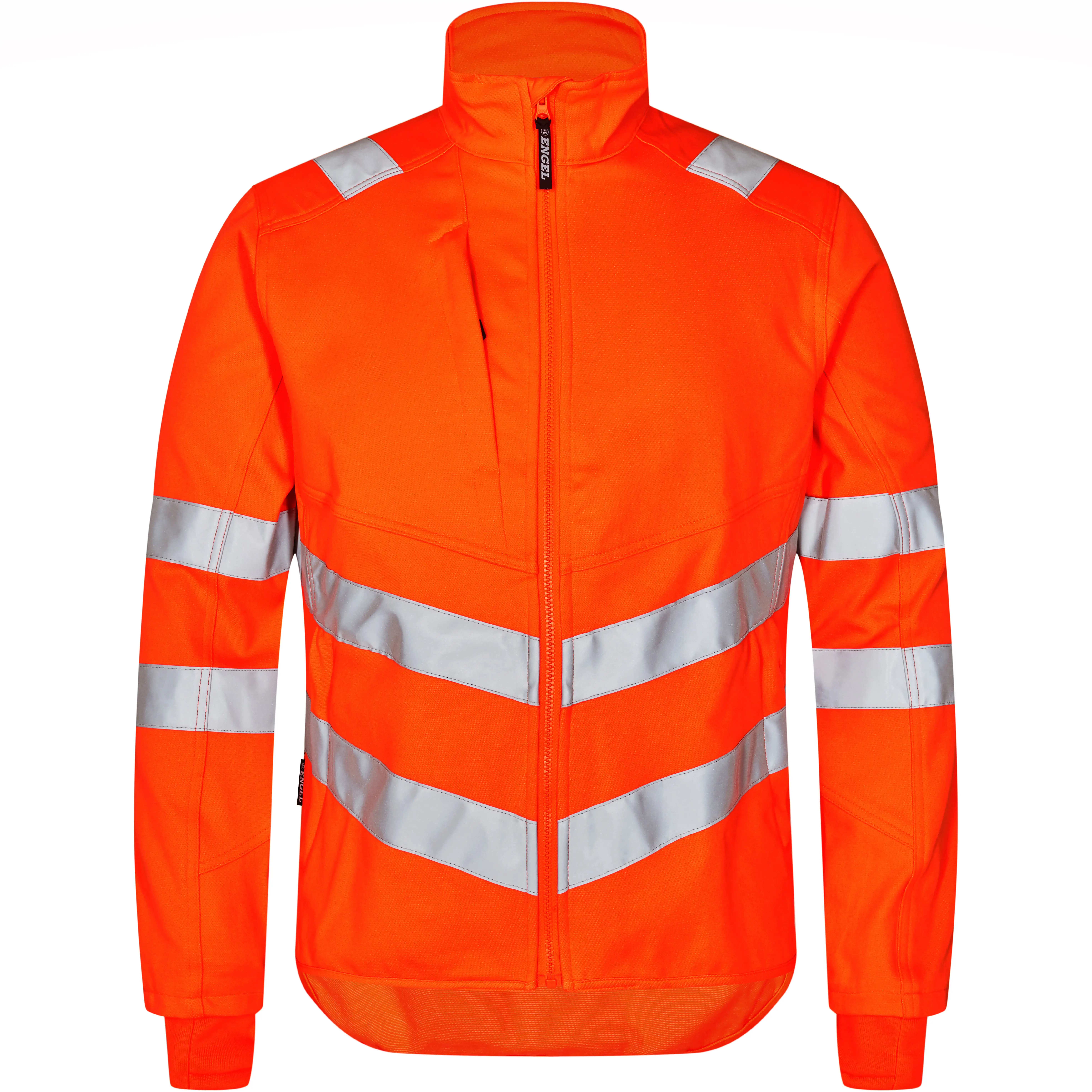 Warnschutz Stretch Bundjacke "1544-314" Safety in Orange, L - Thumbnail 1
