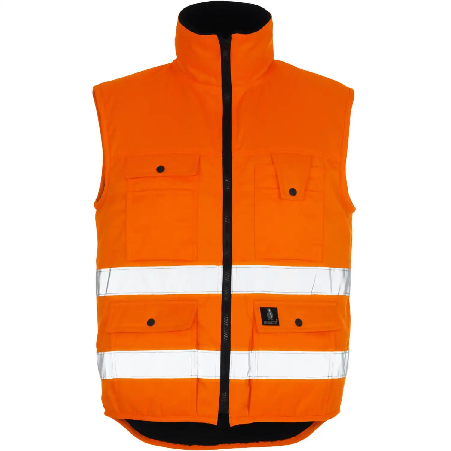 Warnschutz Winterweste "SÖLDEN" Safe Artic orange in 5XL - Bild 1