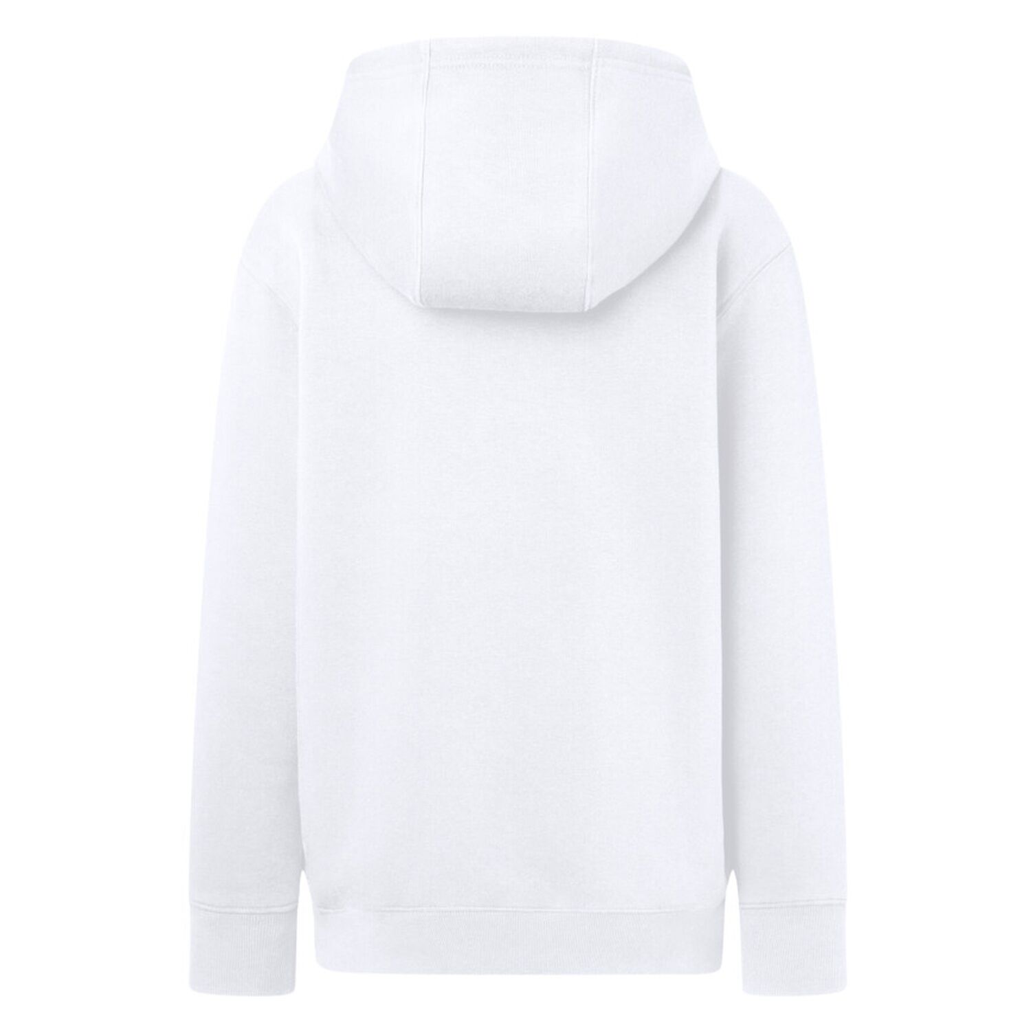 Kinder Sweatjacke Bio-Baumwolle "565" in 110/116, Weiß - Thumbnail 2