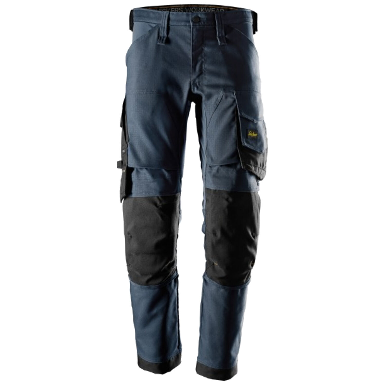 Canvas Stretch Arbeitshose "6344" in marine/schwarz, 50 - Thumbnail 1