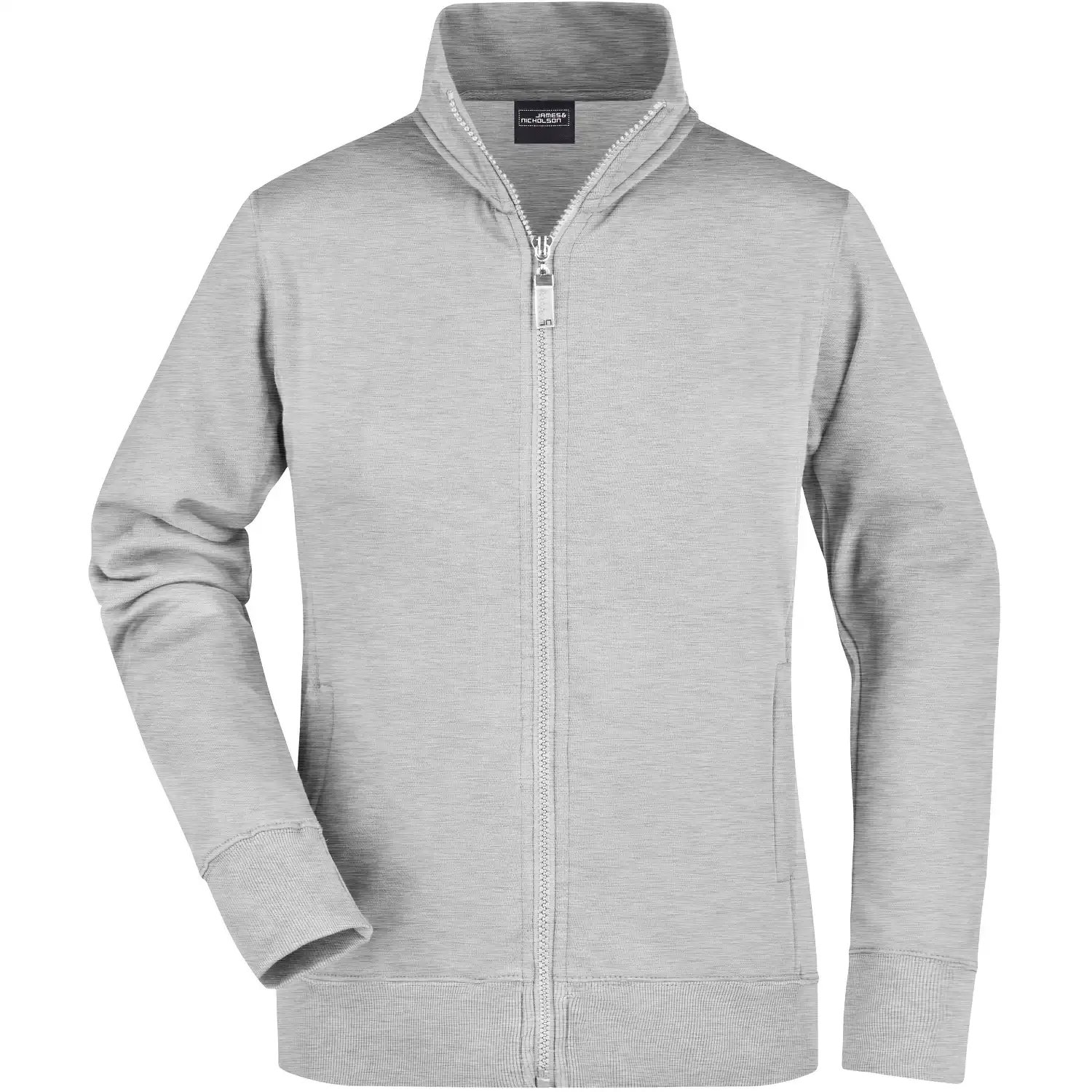 Damen Sweatjacke "JN052" in grey-heather, M - Bild 1