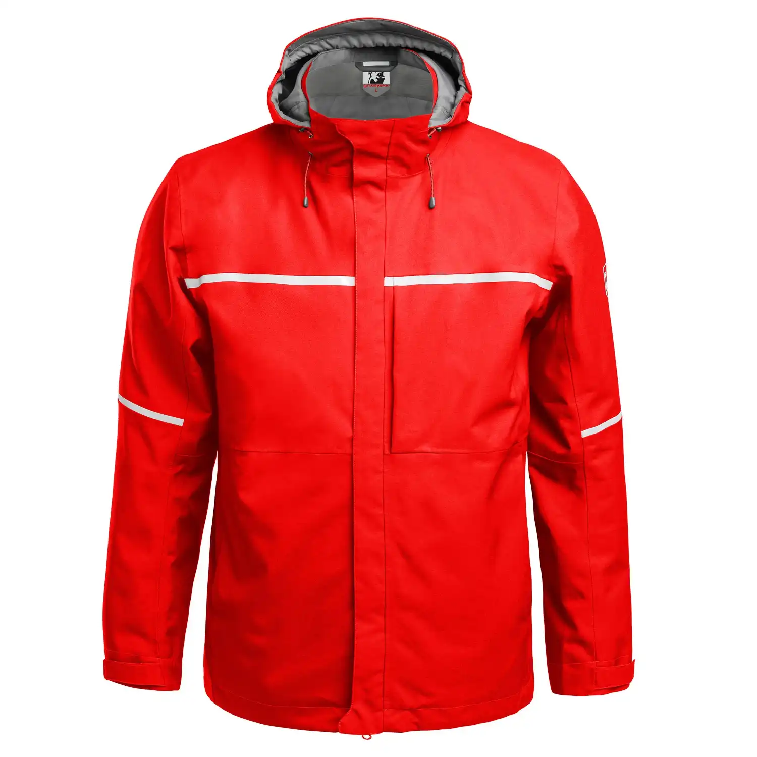 Hardshell Winterjacke "RESIST" in S, Rot - Thumbnail 1