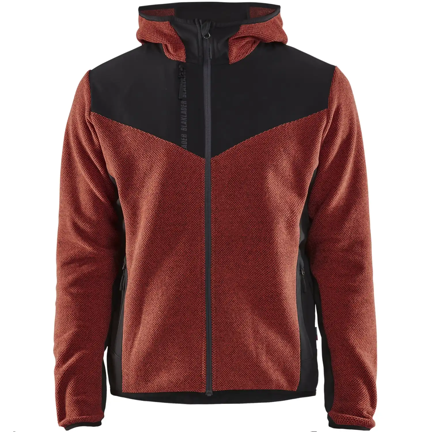 Strickjacke "5940" in rostrot/schwarz, M - Thumbnail 1