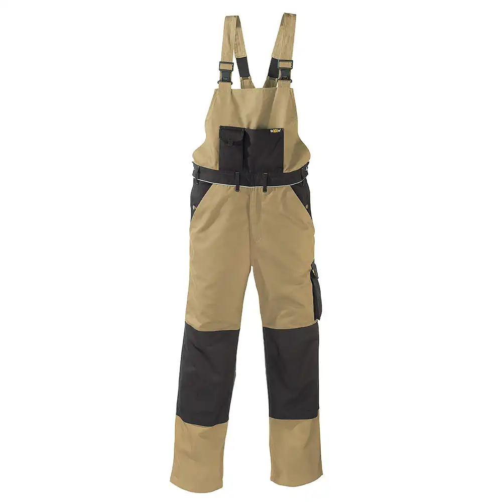 Latzhose "CANVAS 320" Cordura in khaki, 62 - Bild 1