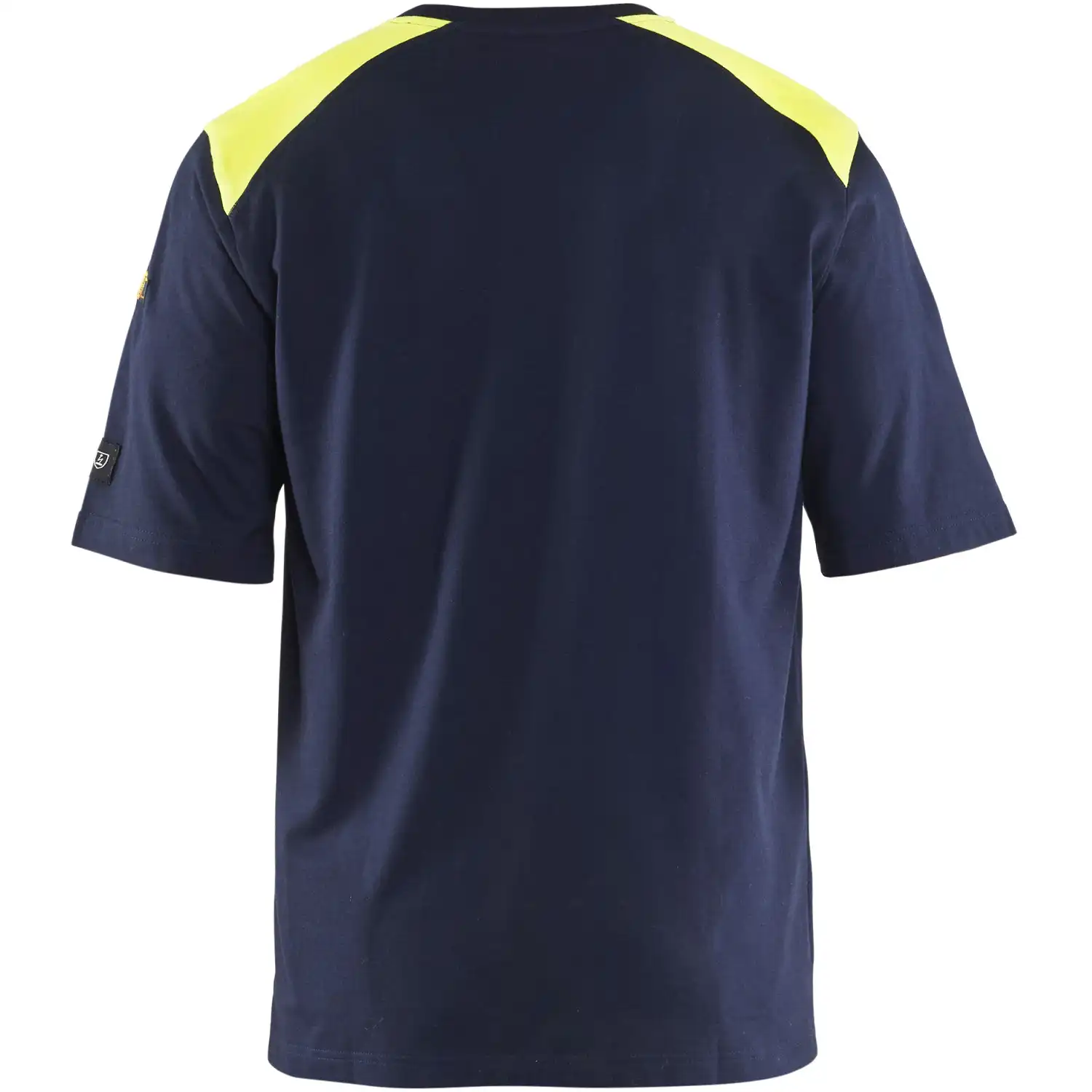 Multinorm T-Shirt "3476" marine/gelb in L - Thumbnail 2