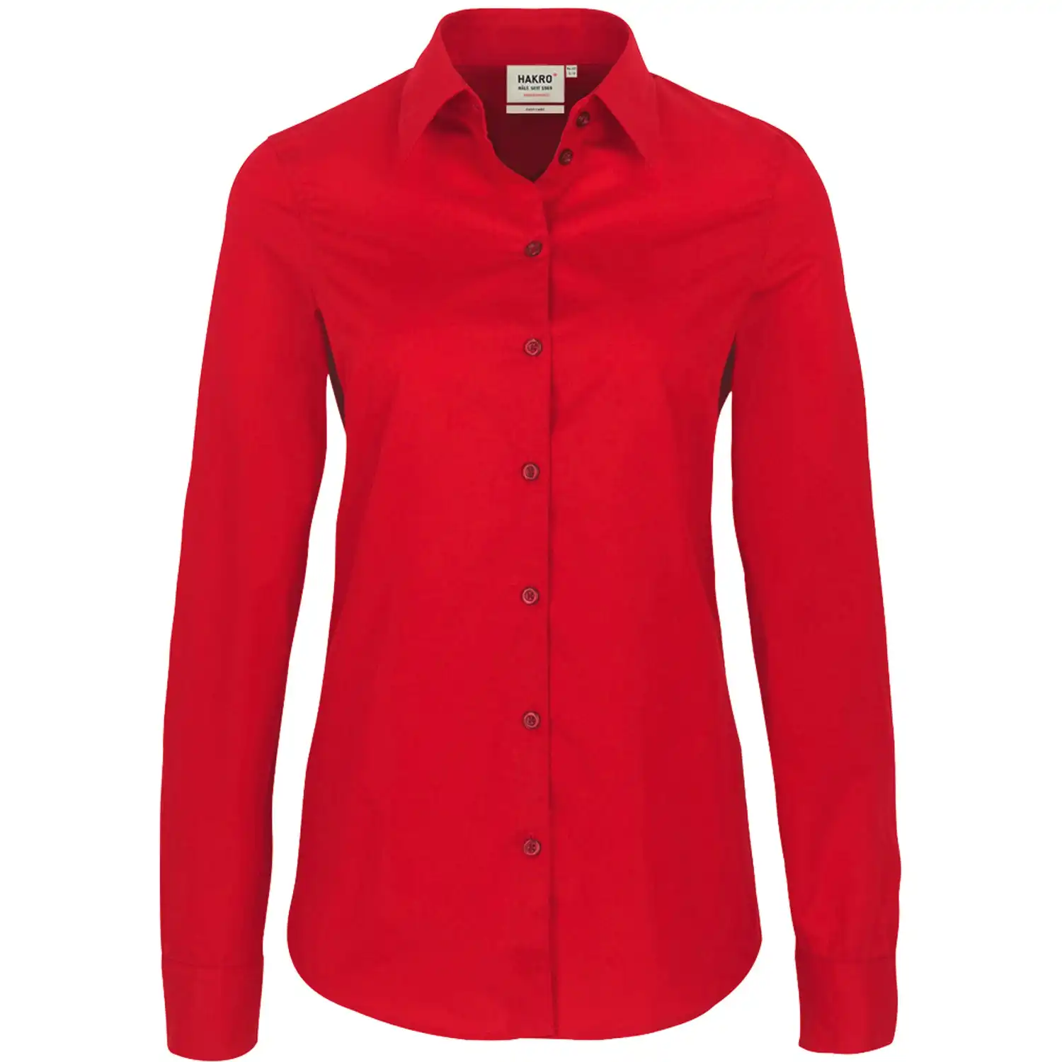 Damen Bluse 1/1-Arm "Performance" 121 in 4XL, Rot - Bild 1