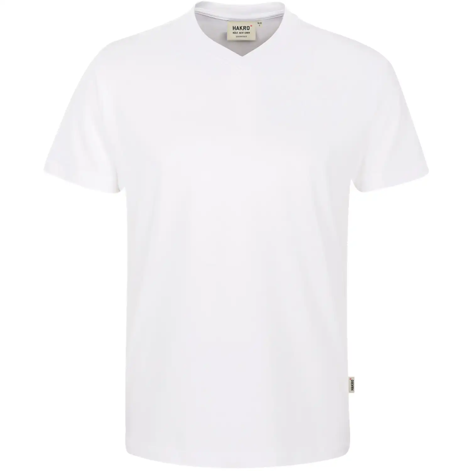 V-Shirt "CLASSIC" 226 160g/m² in L, Weiß - Bild 1