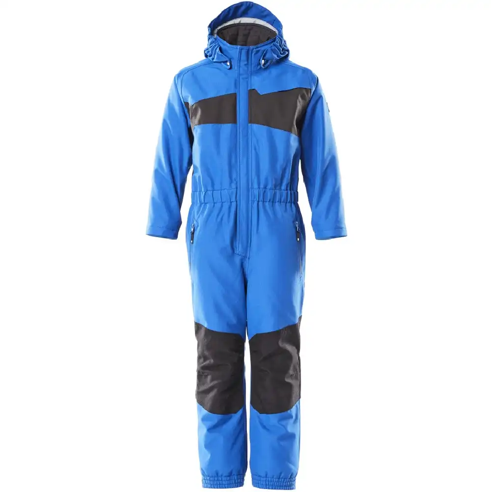 Kinder Schneeanzug "ACCELERATE" in azurblau/schwarzblau, 104 - Bild 1
