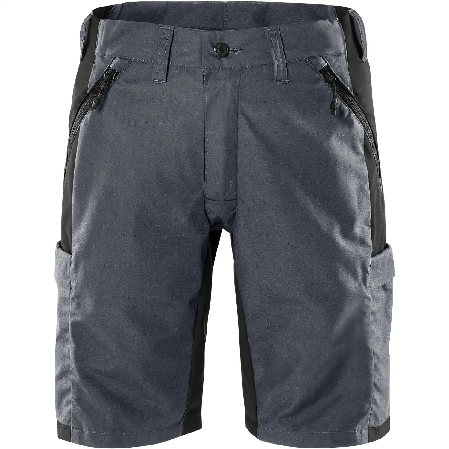Stretch Service Shorts "2543 LWR" Skarup in grau/schwarz, C54 - Thumbnail 1