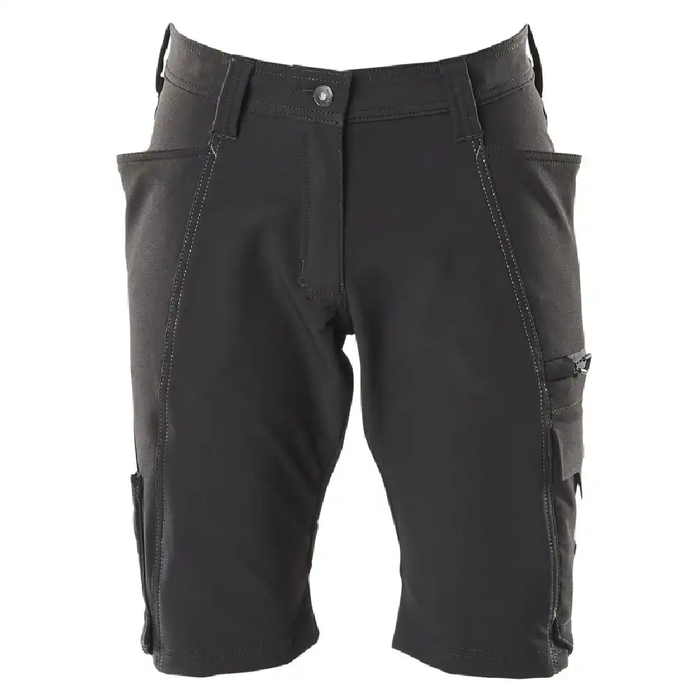 Damen Stretch-Shorts "ACCELERATE PEARL" in schwarz, C56 (EU 56) - Bild 1
