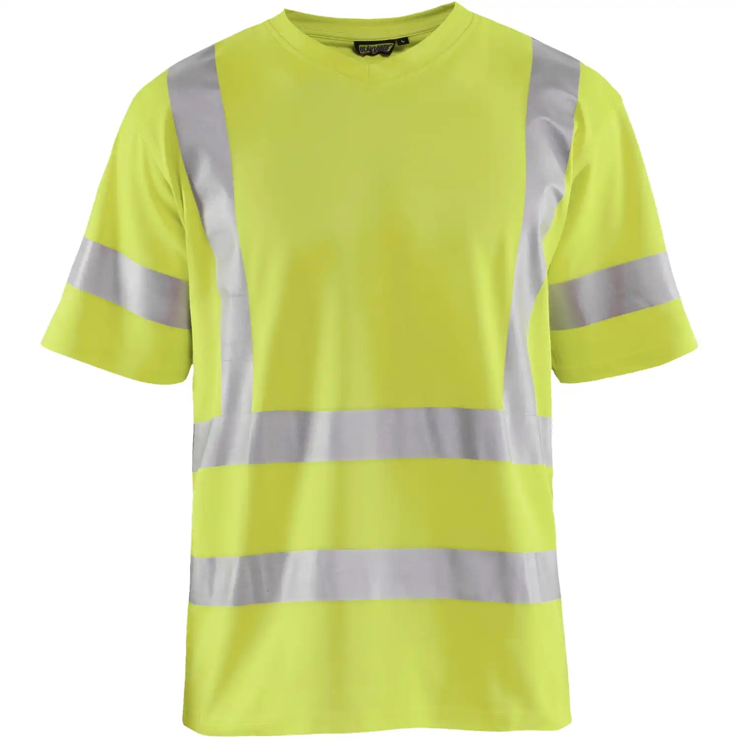 Warnschutz T-Shirt mit UV-Schutz "3380" in gelb, 3XL - Thumbnail 1
