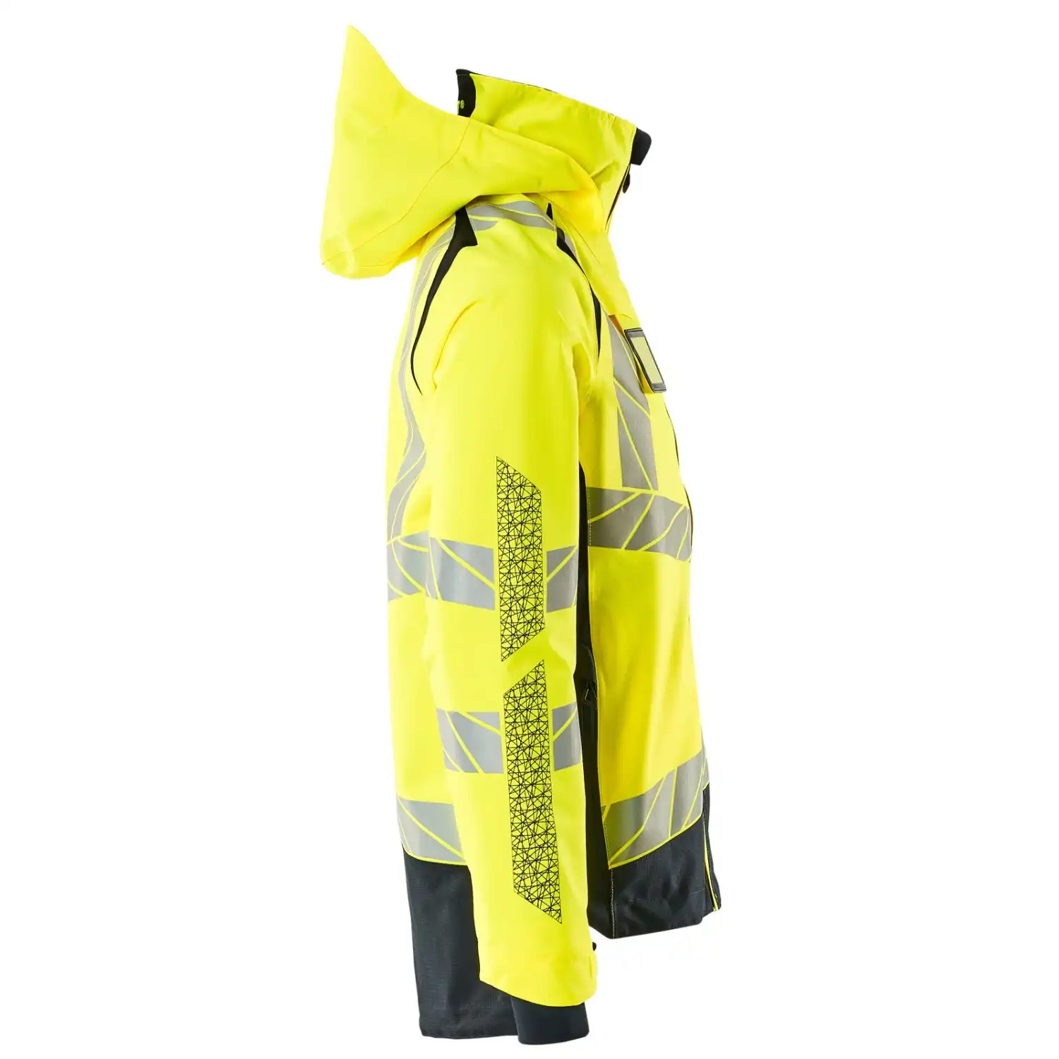 Warnschutz Regenjacke zweifarbig "ACCELERATE SAFE" in gelb/schwarz, L - Thumbnail 4