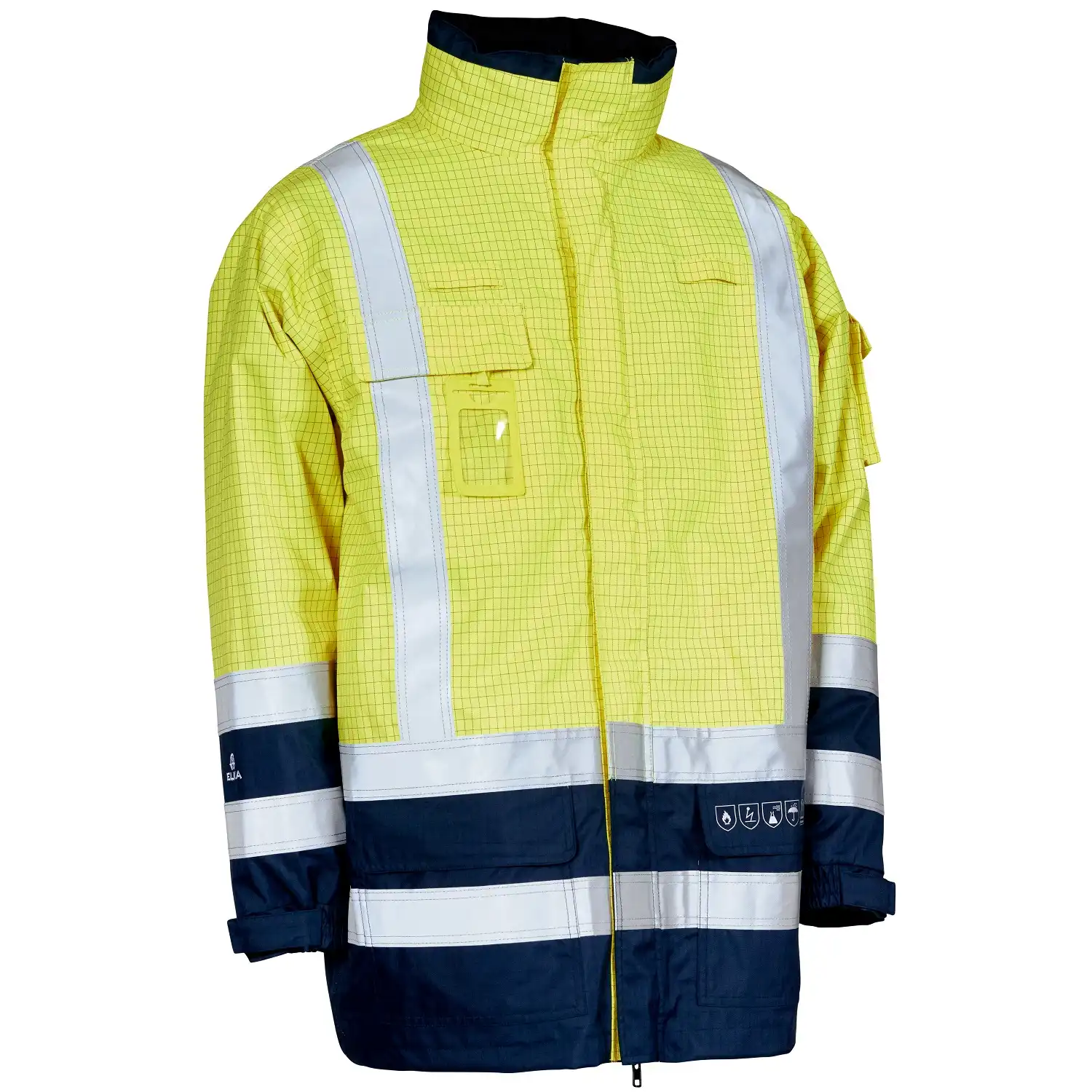 Multinorm Winterjacke 3-in-1 "086150R" SecureTech Multinorm in warngelb/marine, M - Bild 1