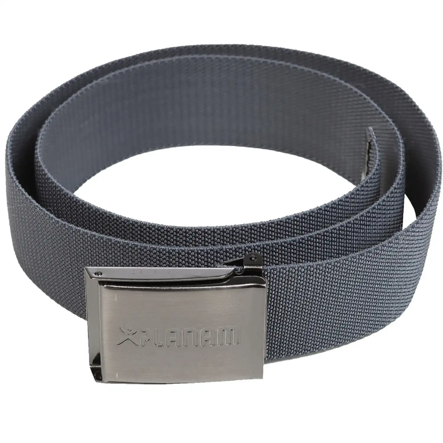 Textilgürtel elastisch in schiefer, 110 - Bild 1