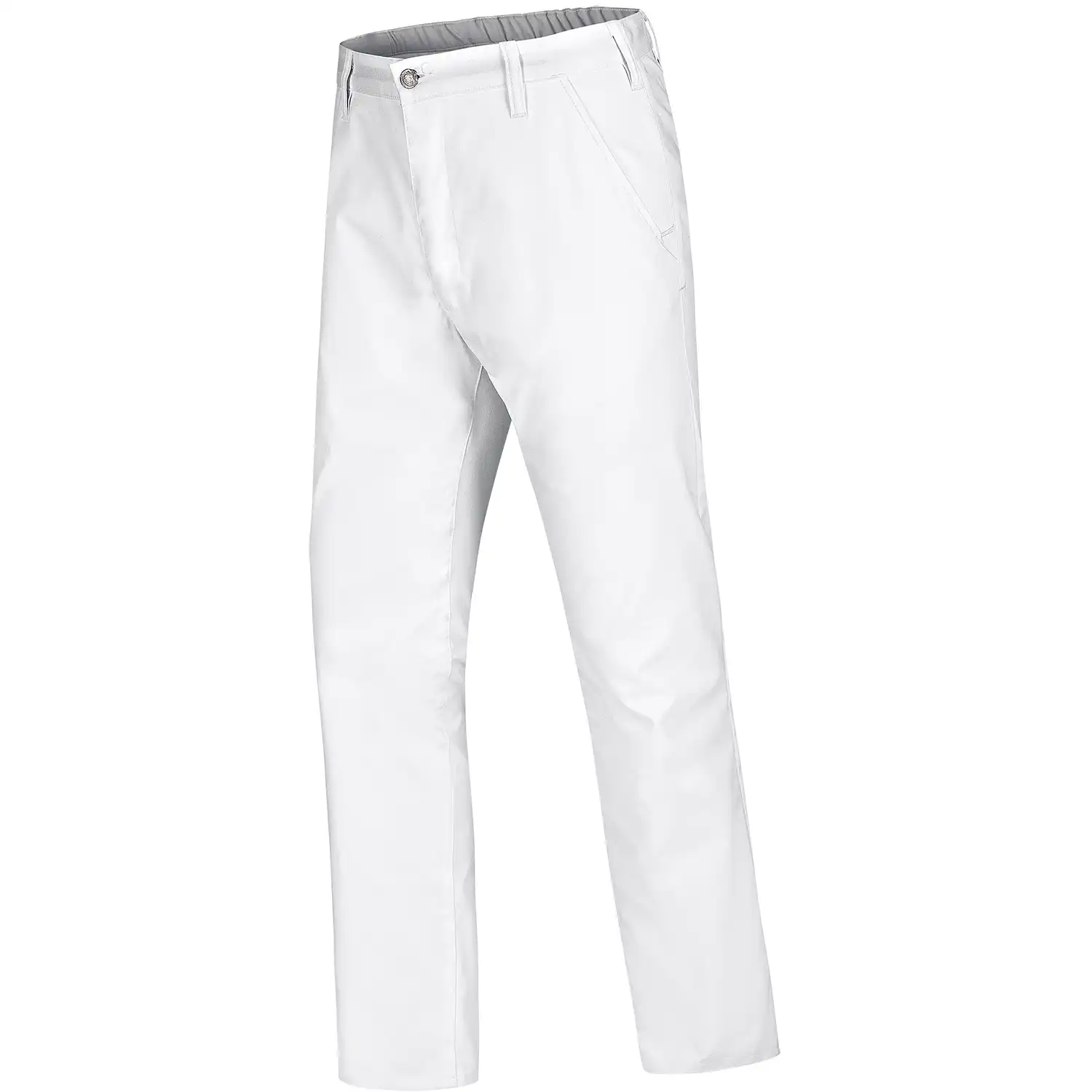 Stretch Chinohose "1735-686" Med & Care in 44, Weiß - Thumbnail 1