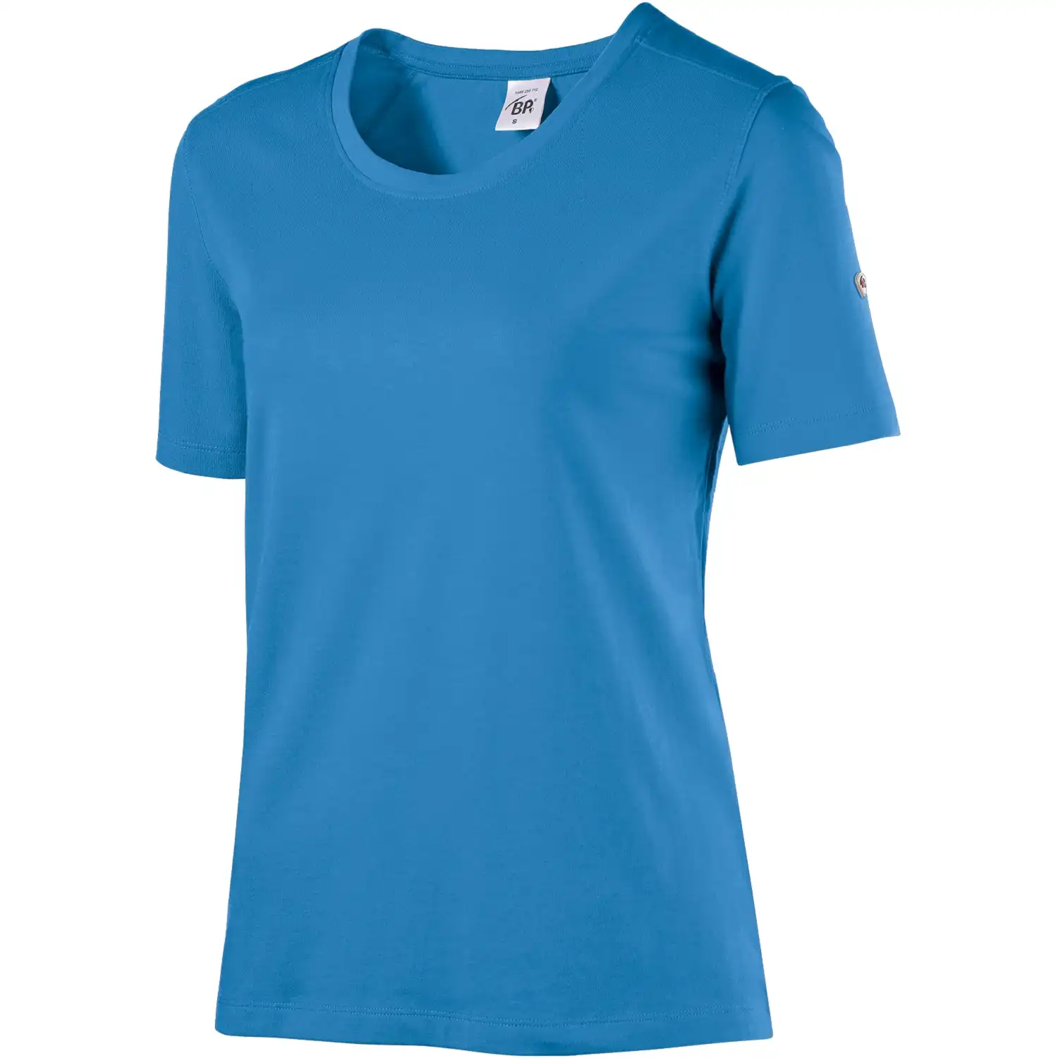 Damen T-Shirt "1715-234" Essentials in azurblau, XS - Thumbnail 1