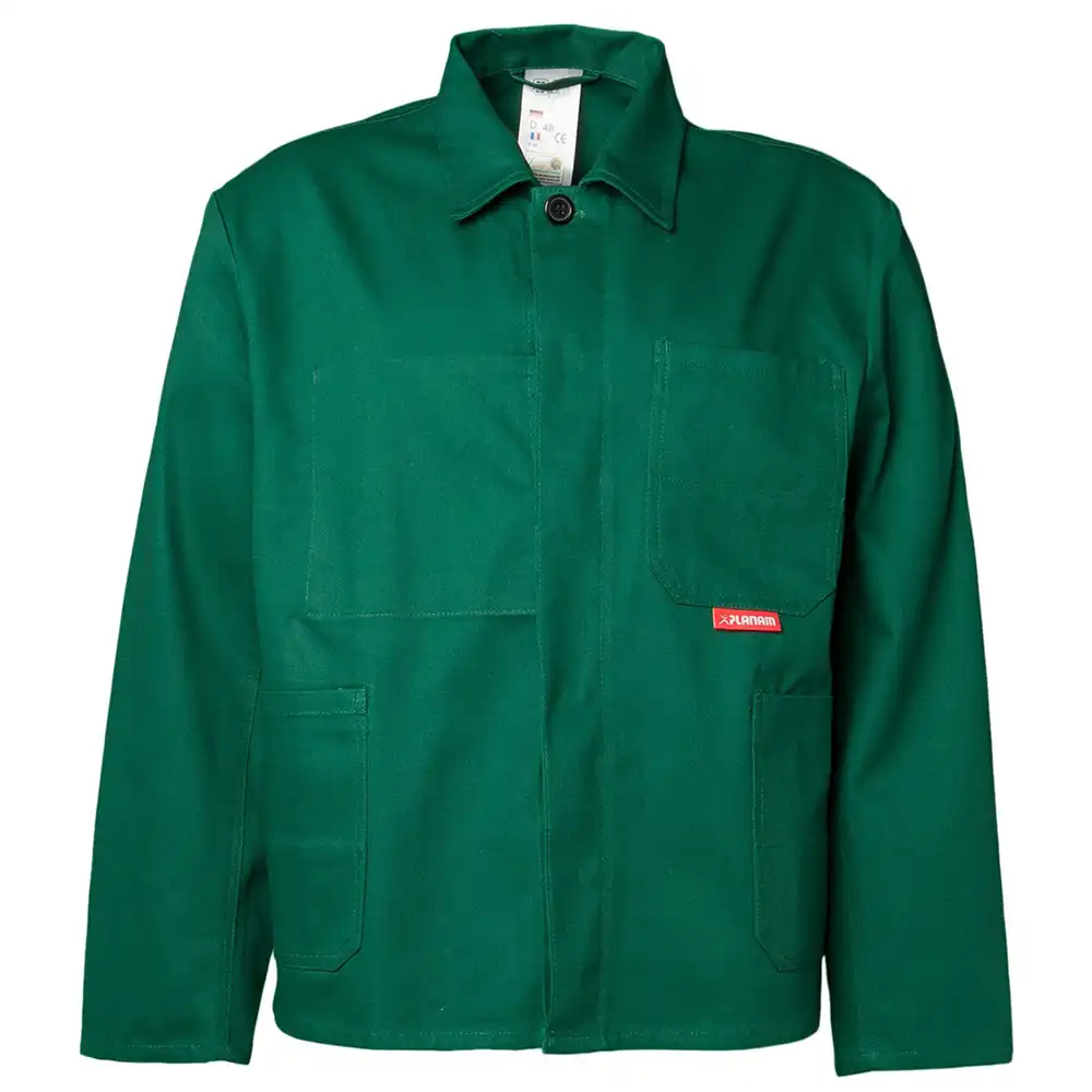 Arbeitsjacke "BW 270" in grün, 42 - Thumbnail 1