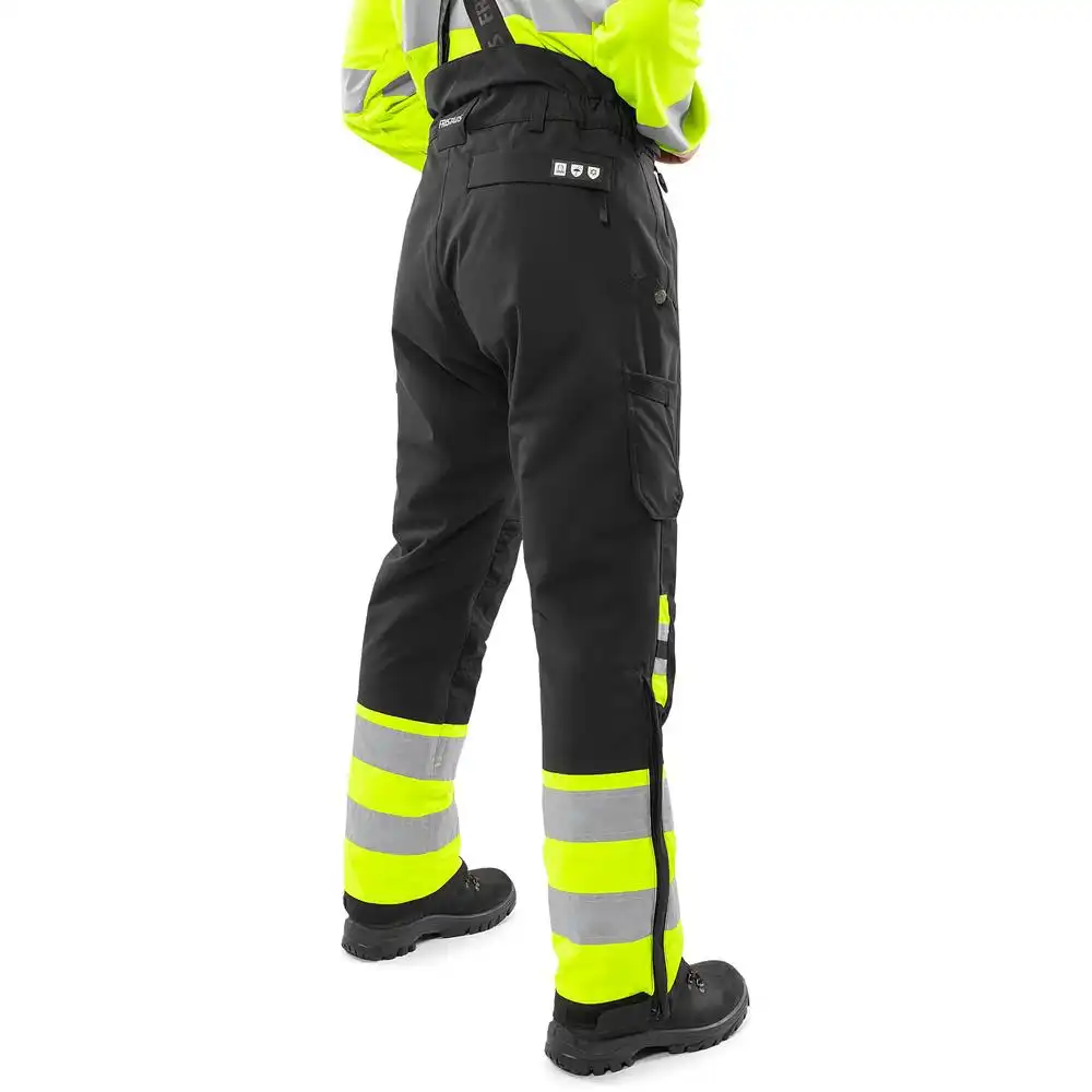 Warnschutz Winterhose Kl.1 "2681 GLPS" in gelb/schwarz, L - Thumbnail 6